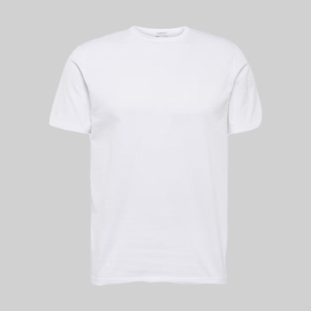 Sunspel t-shirt, white, men, frontside