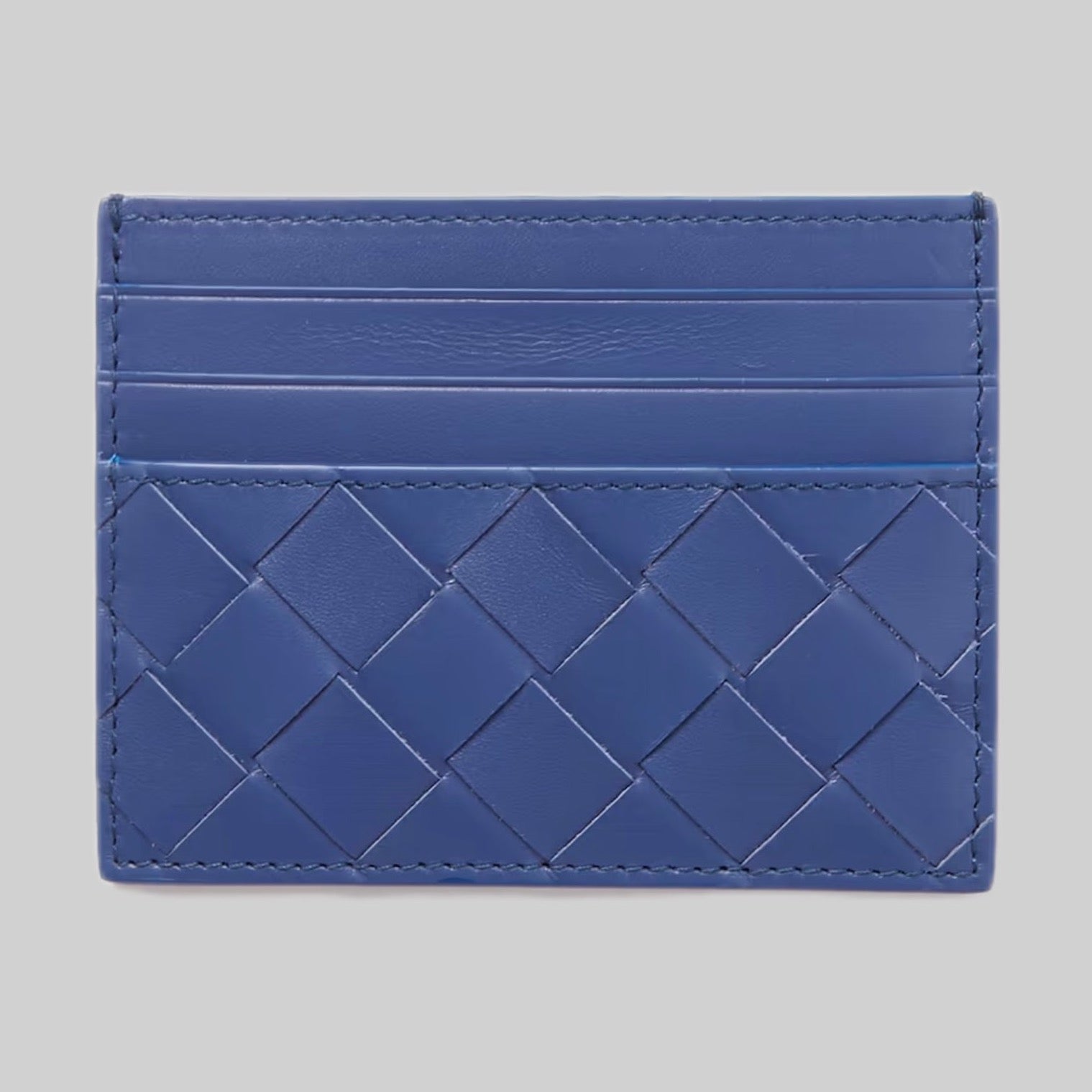  Bottega Veneta wallet, blue, men, front