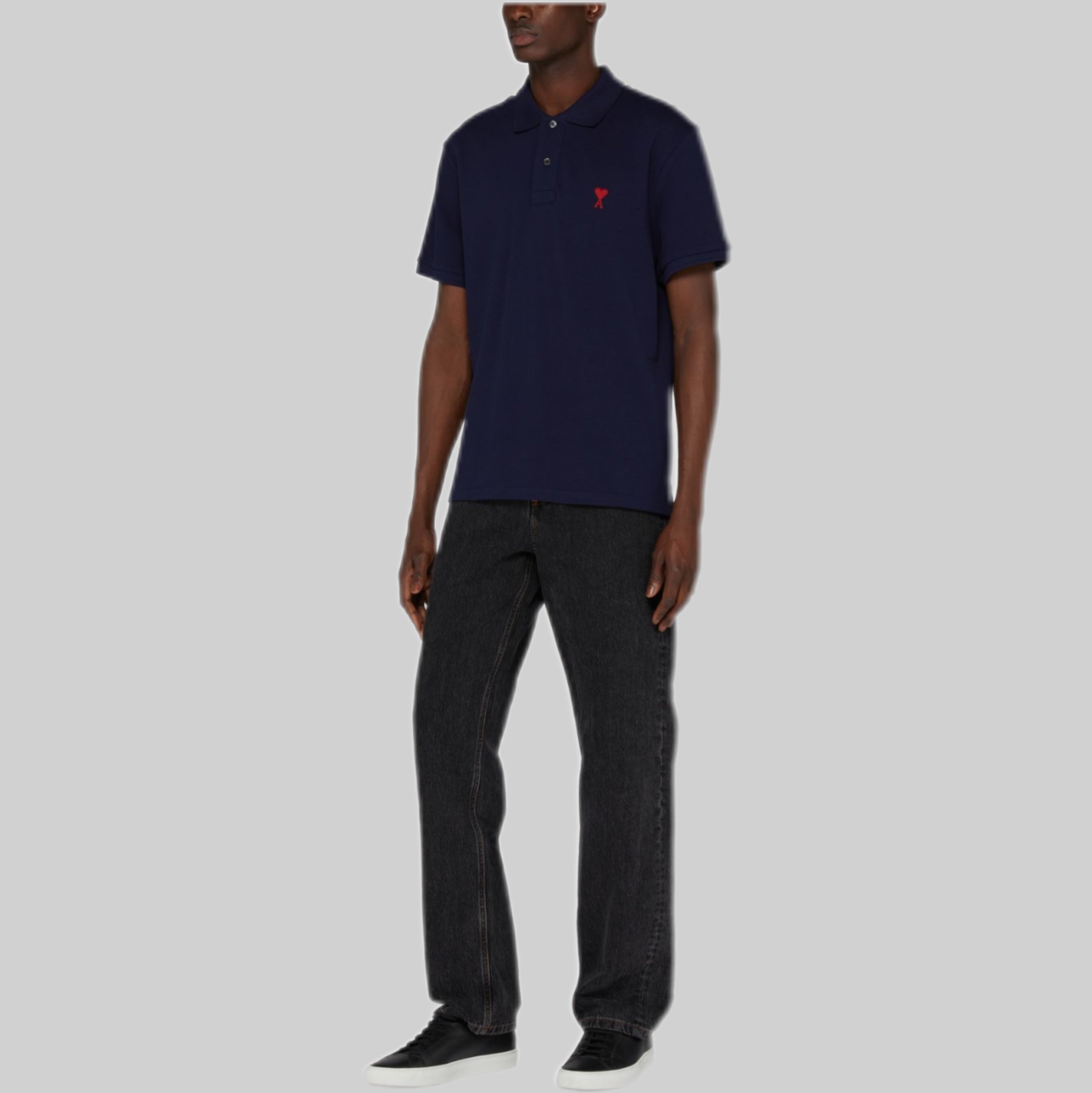 Ami De Cœur Polo Shirt - Night Blue