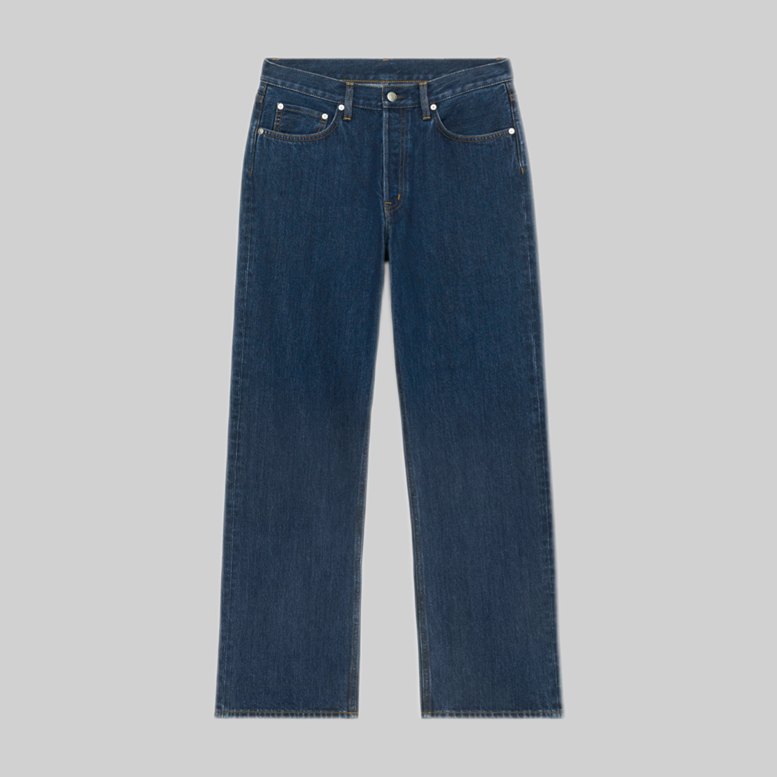 Shore Low Relaxed Jeans - Mid Blue