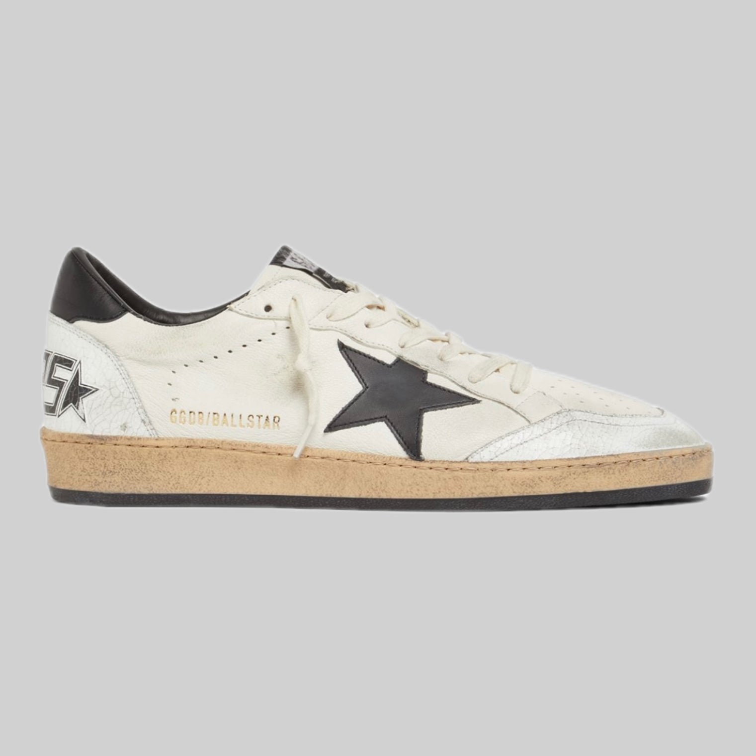 Golden Goose sneakers, white, men, frontside