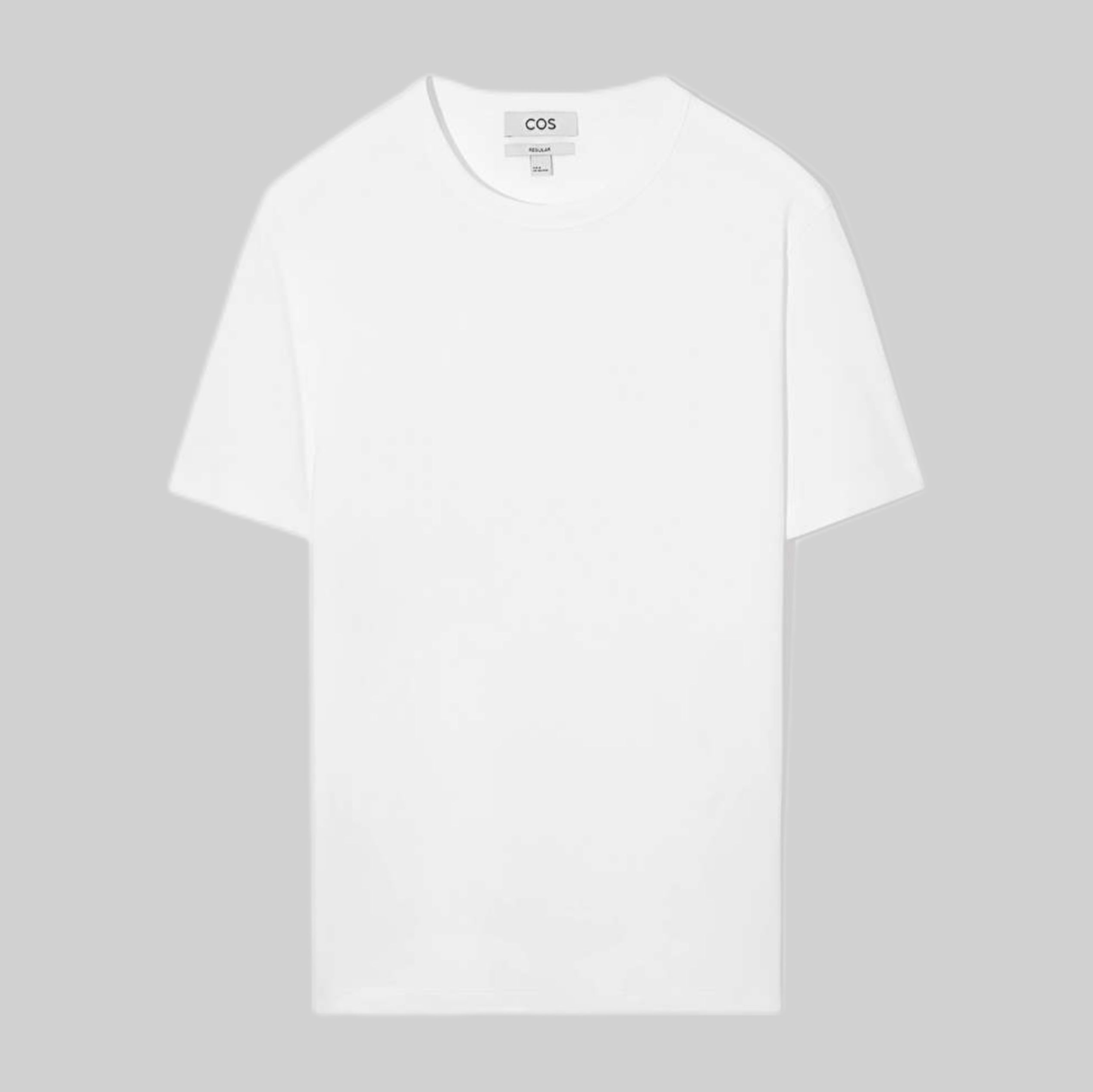 Cos t-shirt, men, white, frontside
