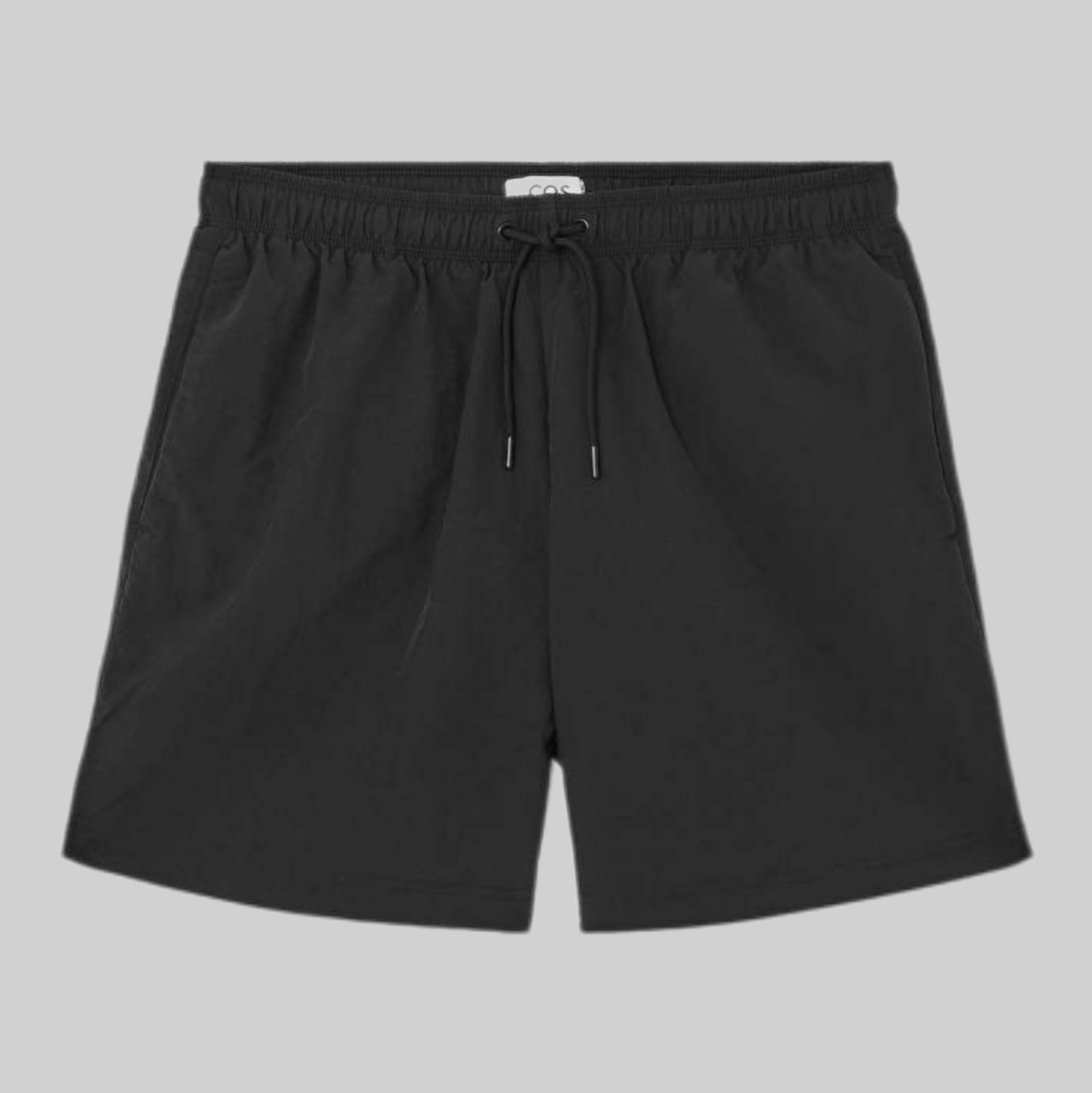 Cos swimshorts, men, black, frontside