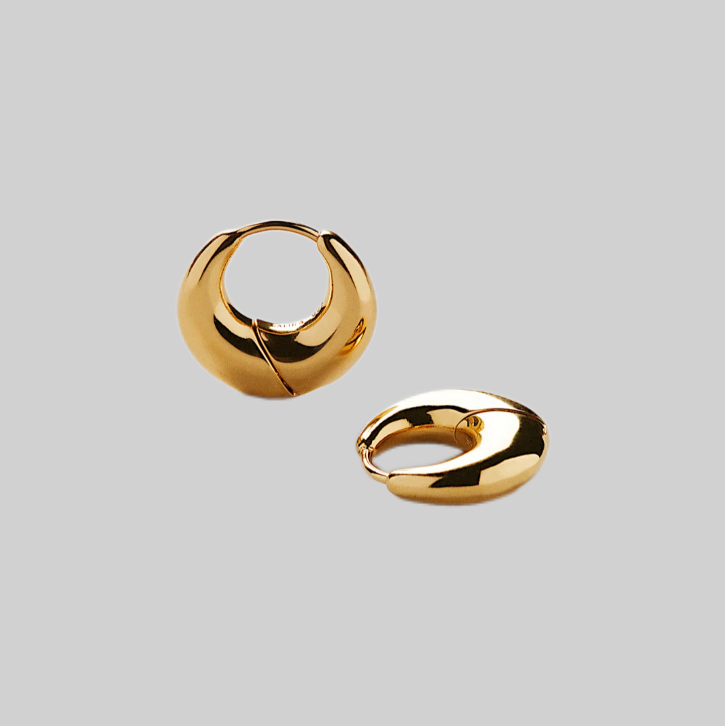 Forever Dreamer Hoops - 24k Gold