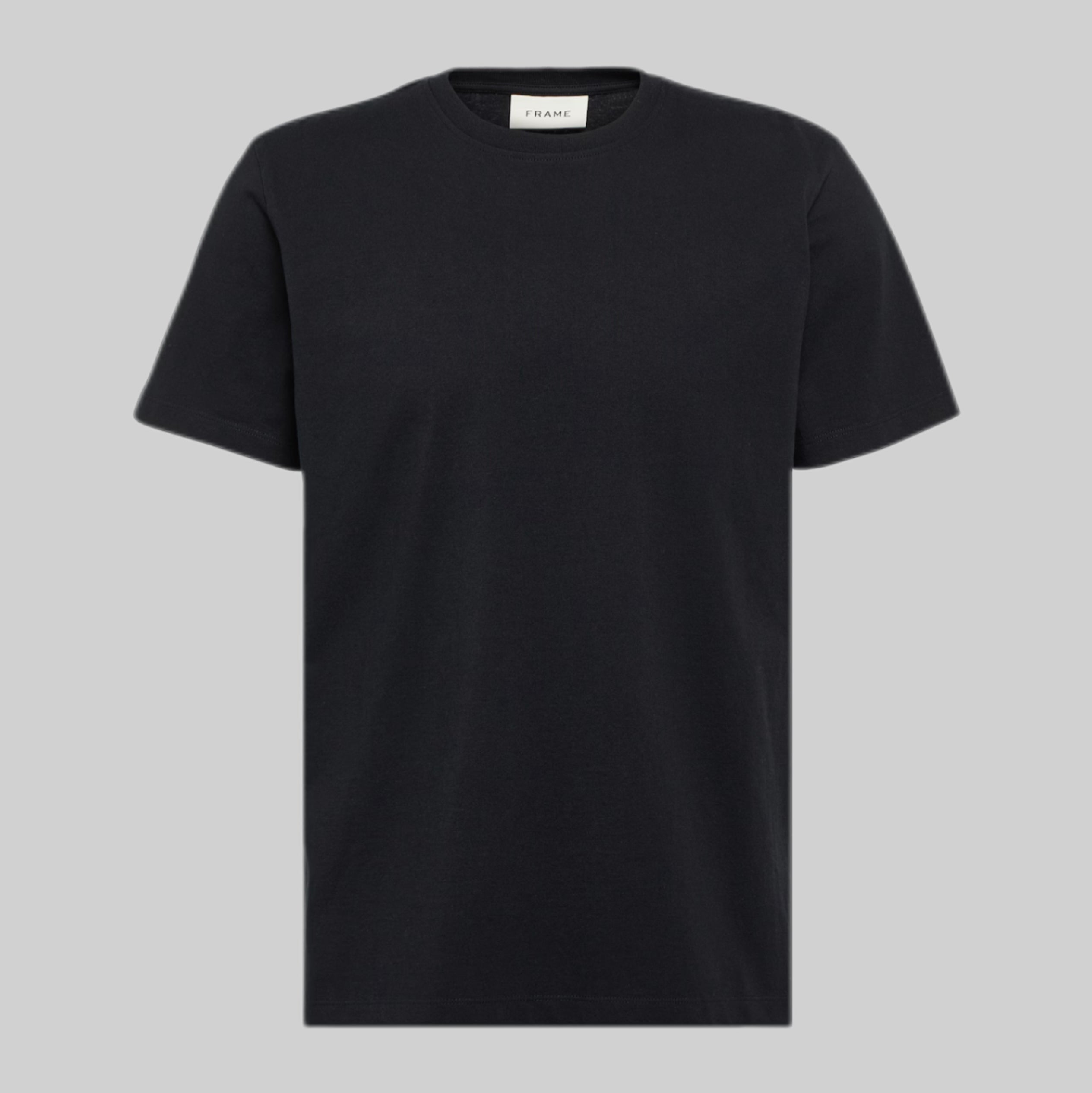 Frame t-shirt, men, black, frontside