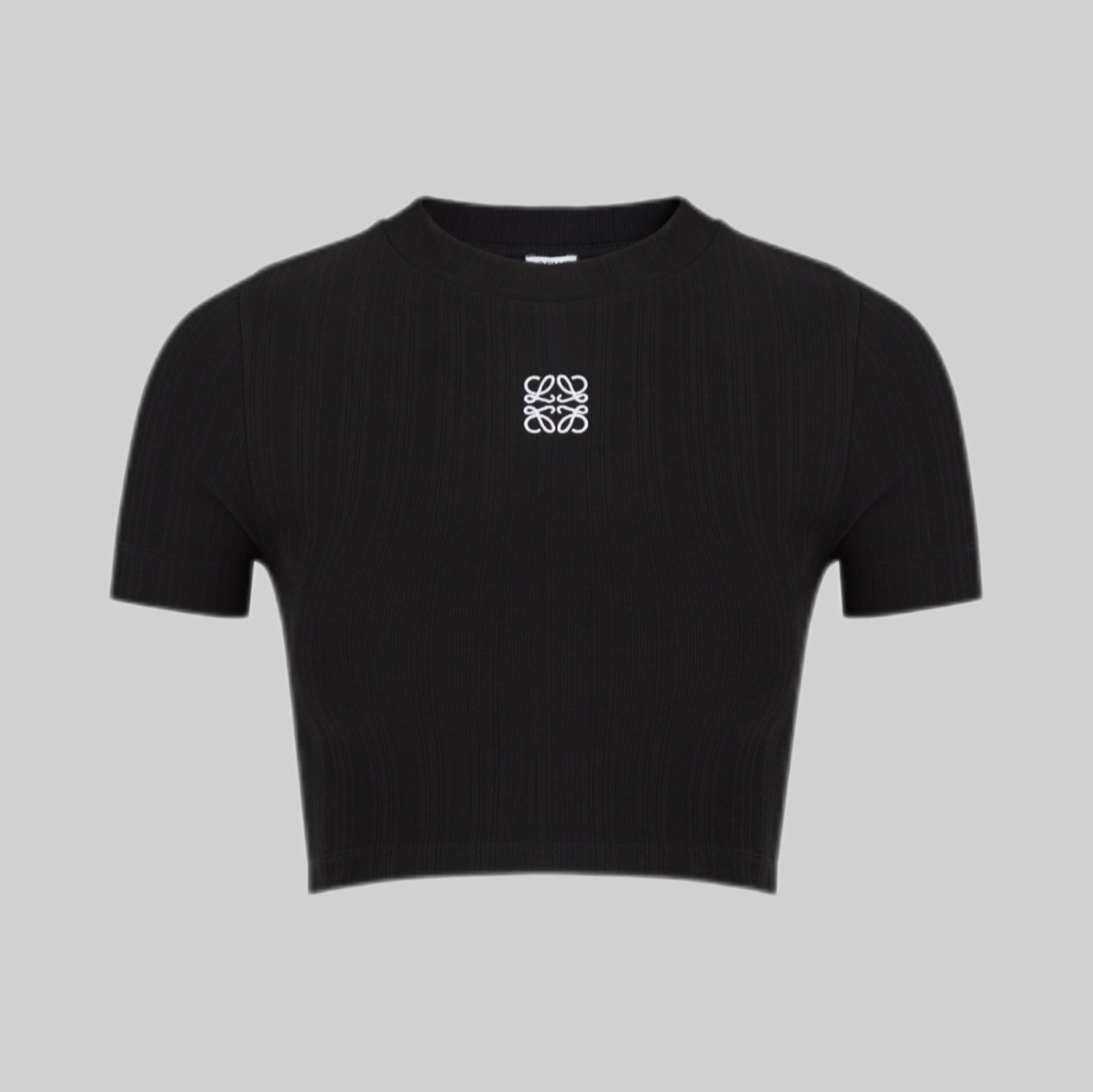 LOEWE top, black, frontside