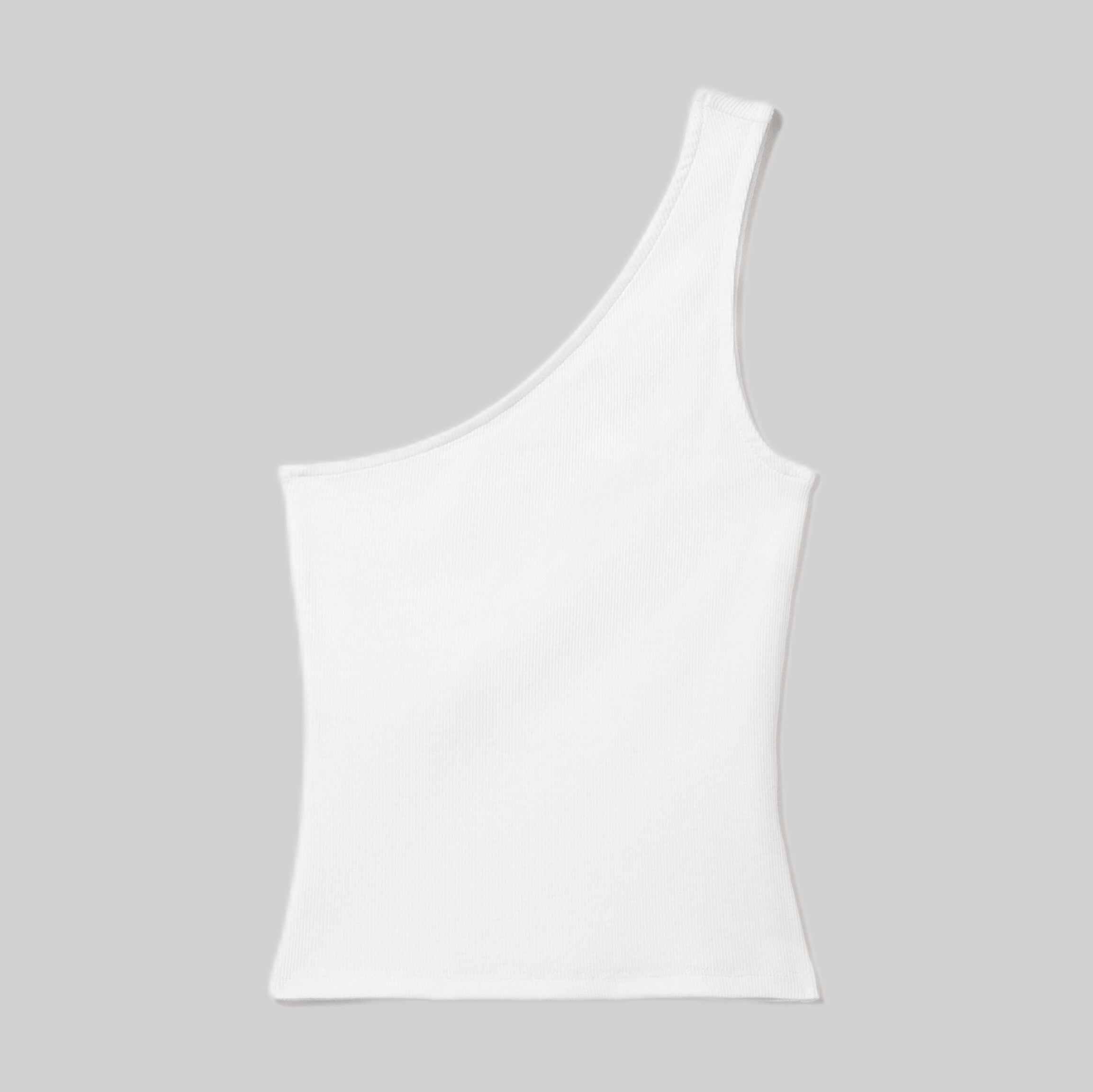 Monki top, white, frontside, women