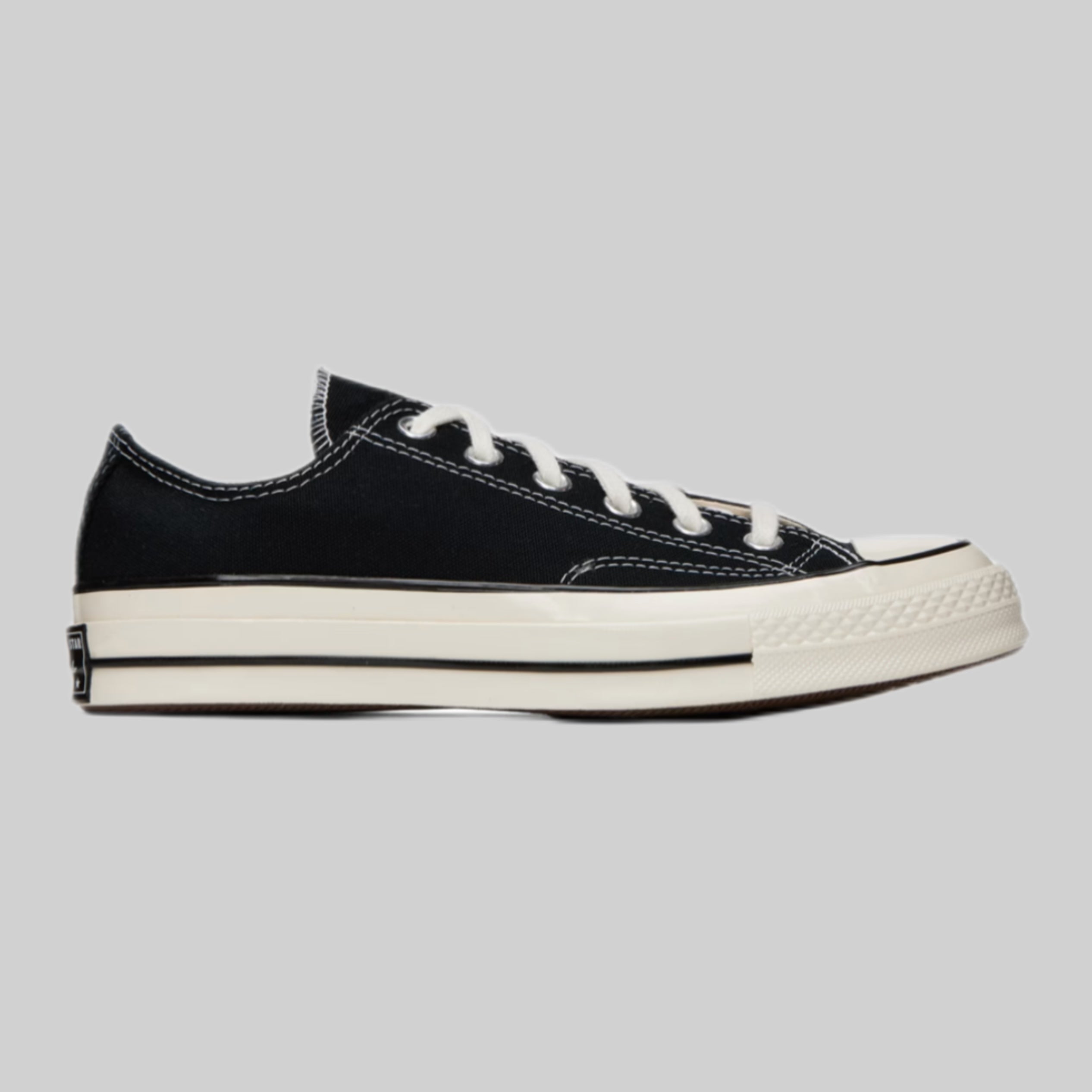 CONVERSE sneakers, men, frontside, black