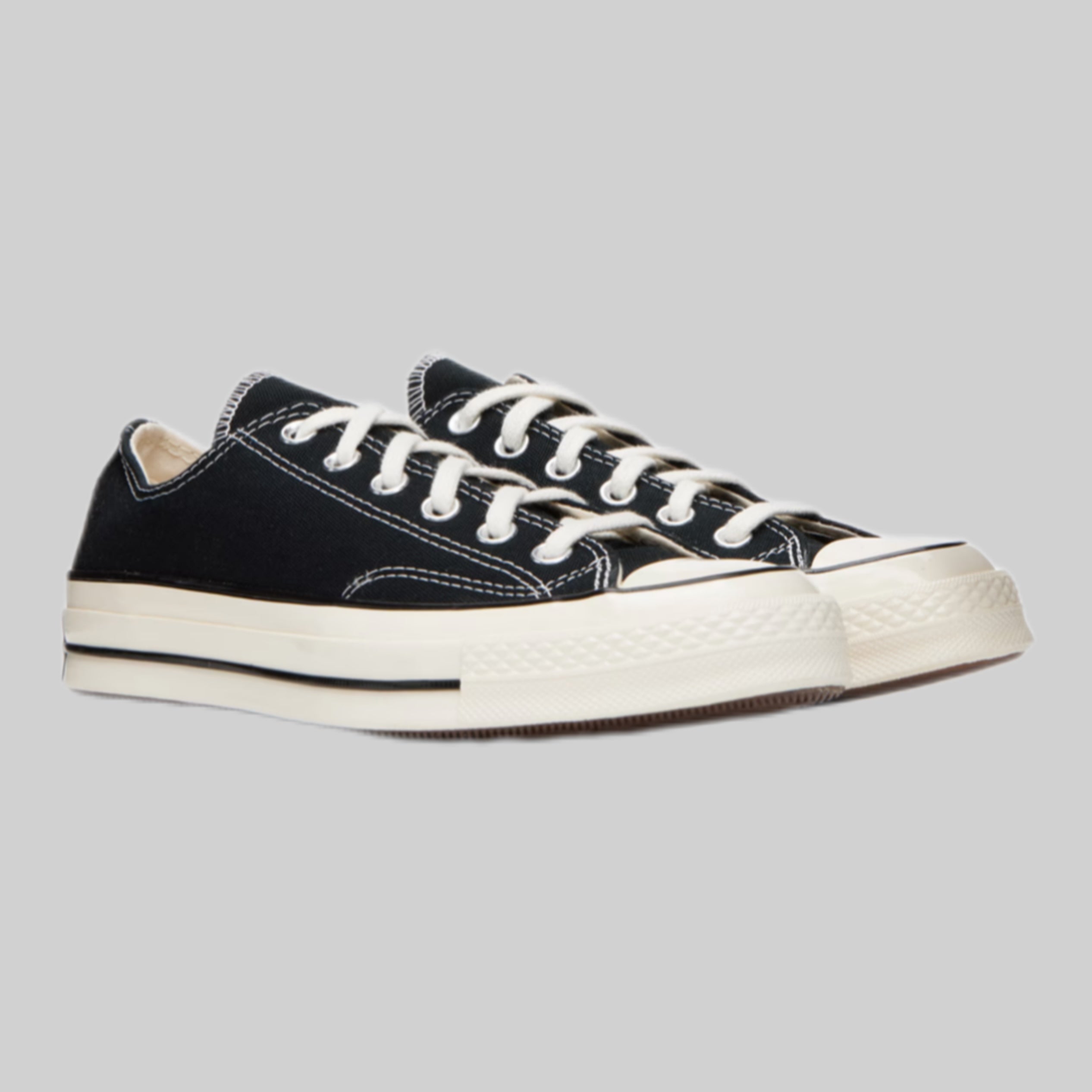 CONVERSE sneakers, men, frontside, black