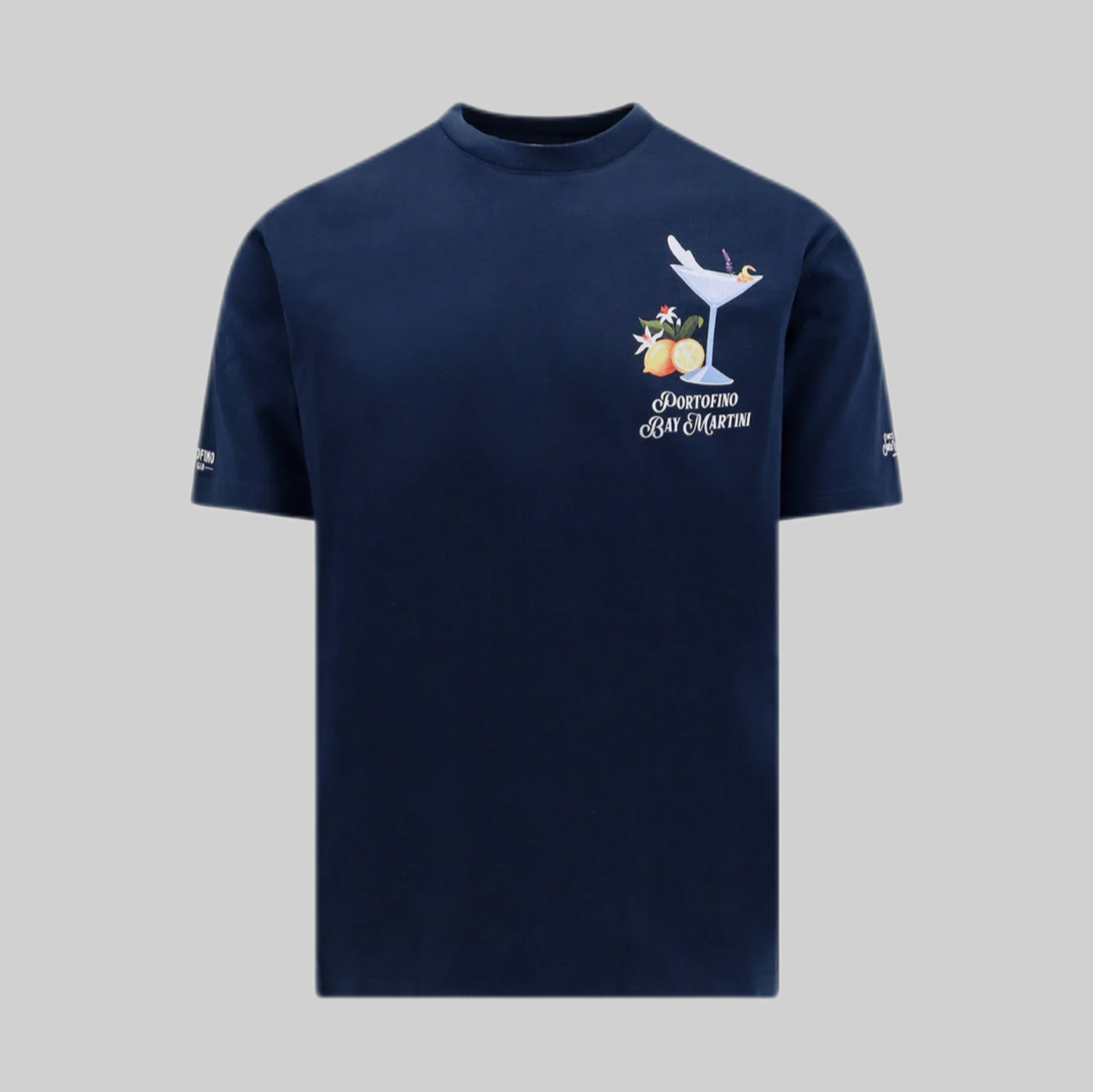MC2 SAINT BARTH t-shirt, frontside, blue, men