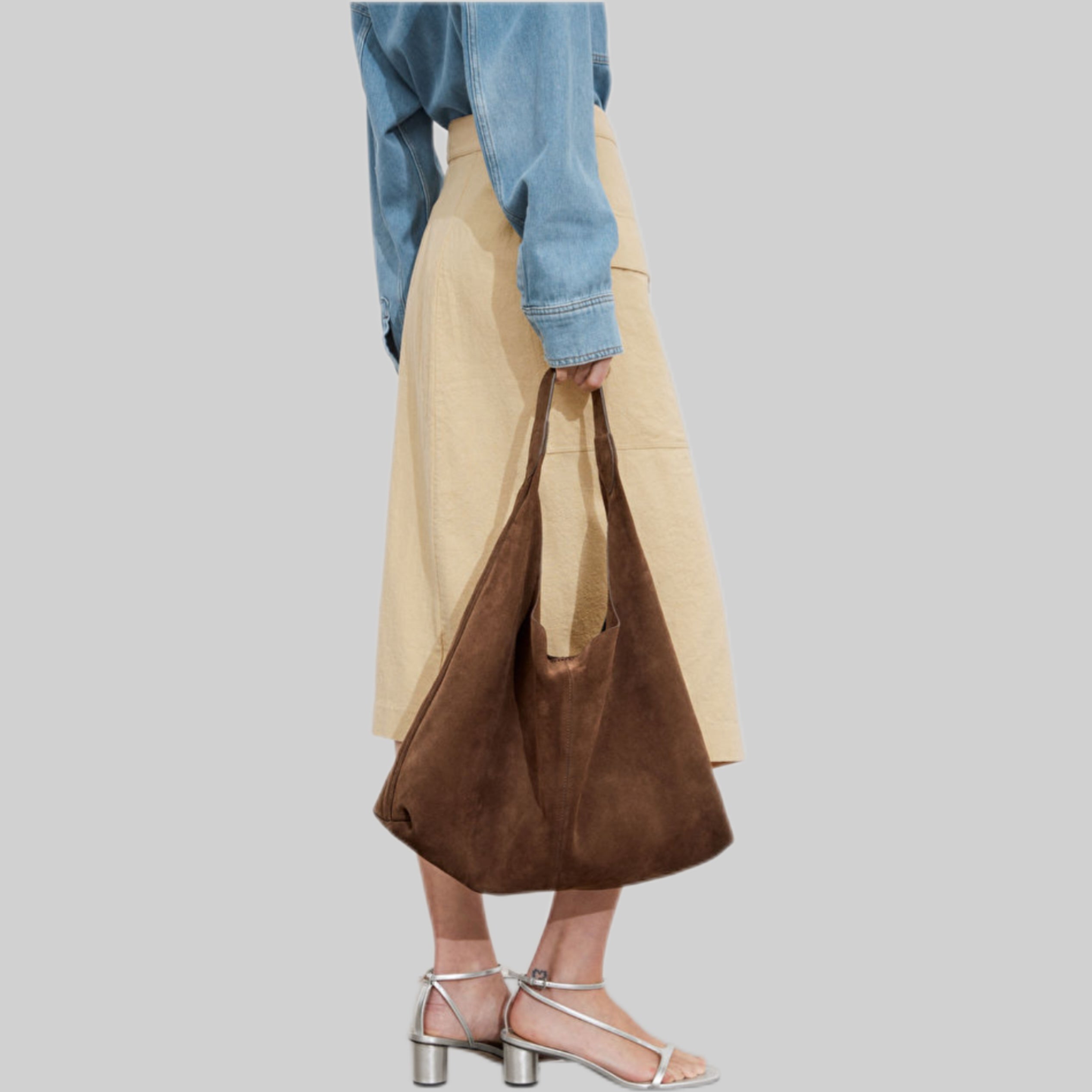 & Other Stories bag, brown, frontside, women, model