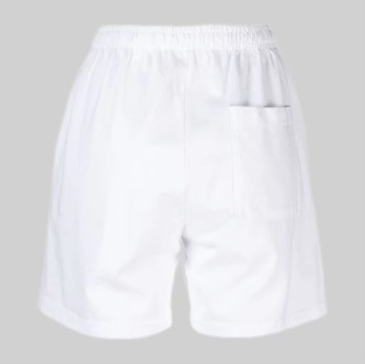 Sporty & Rich shorts, men, backside, white