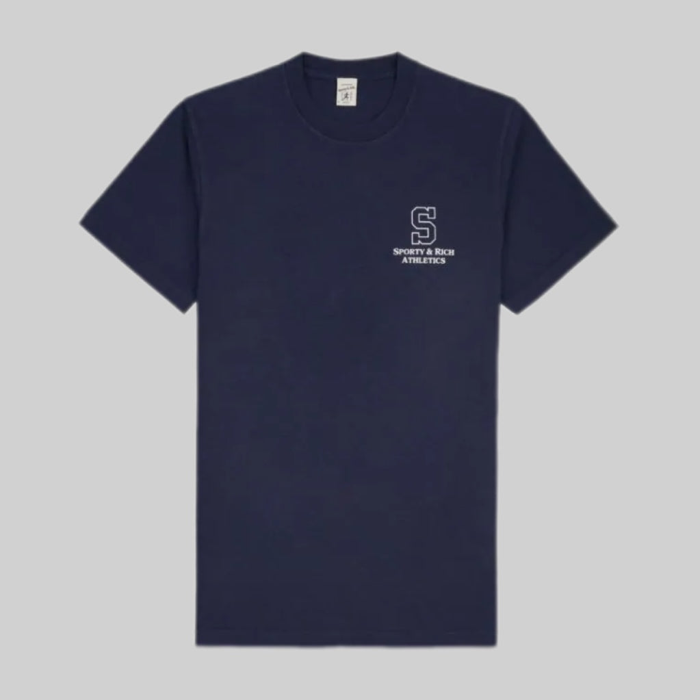 Sporty & Rich t-shirt, navy, men, frontisde