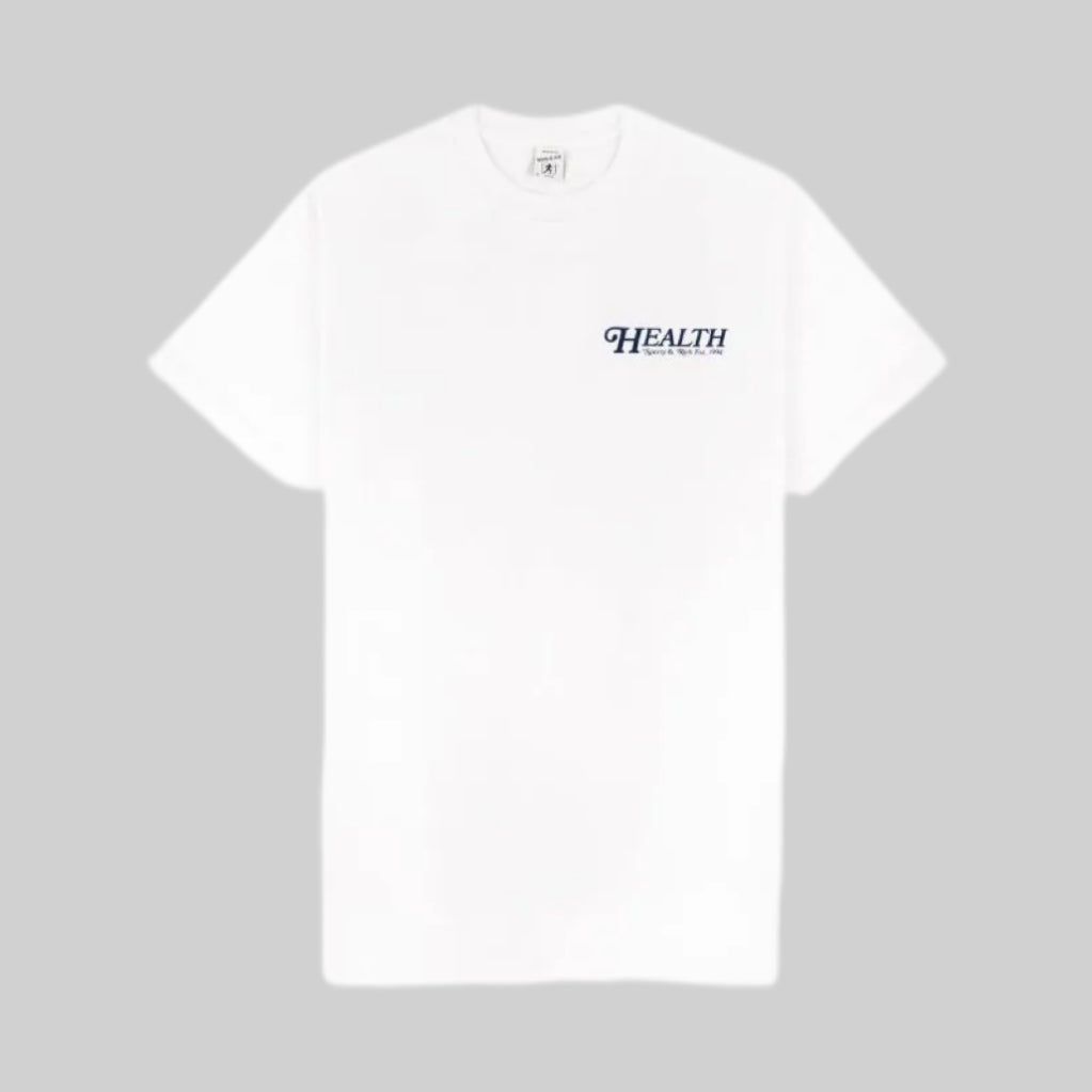 Sporty & Rich t-shirt, men, frontside, white