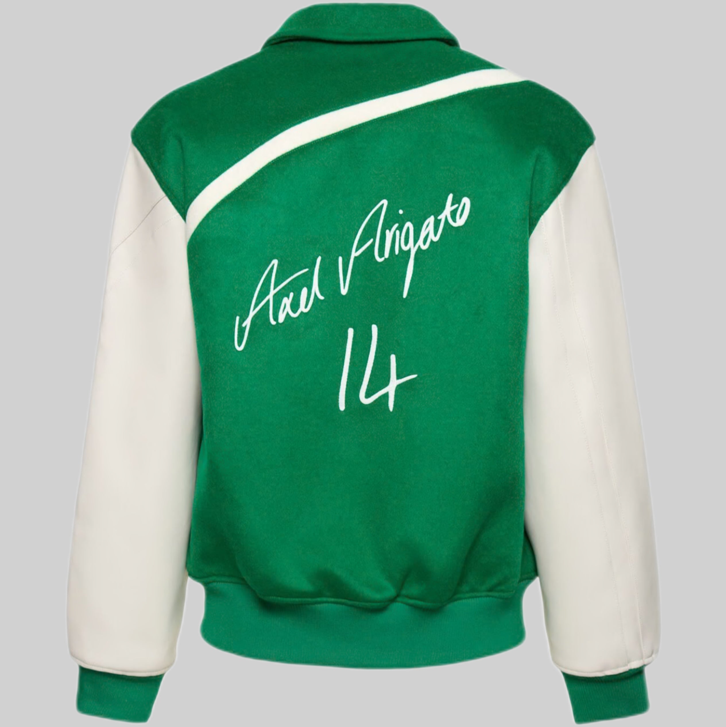 Axel Arigato jacket, men, frontside, green, model