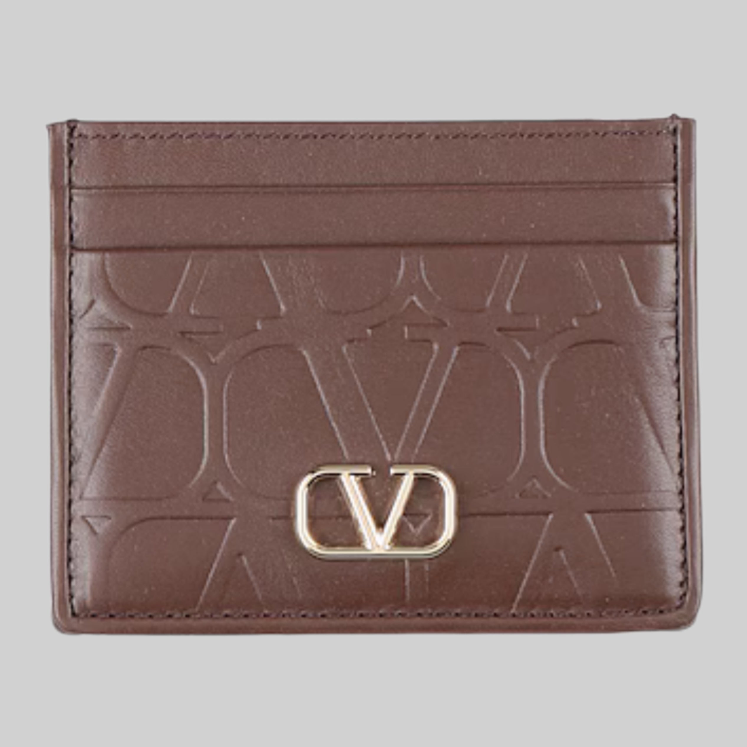 VALENTINO GARAVANI wallet, men, frontside, brown