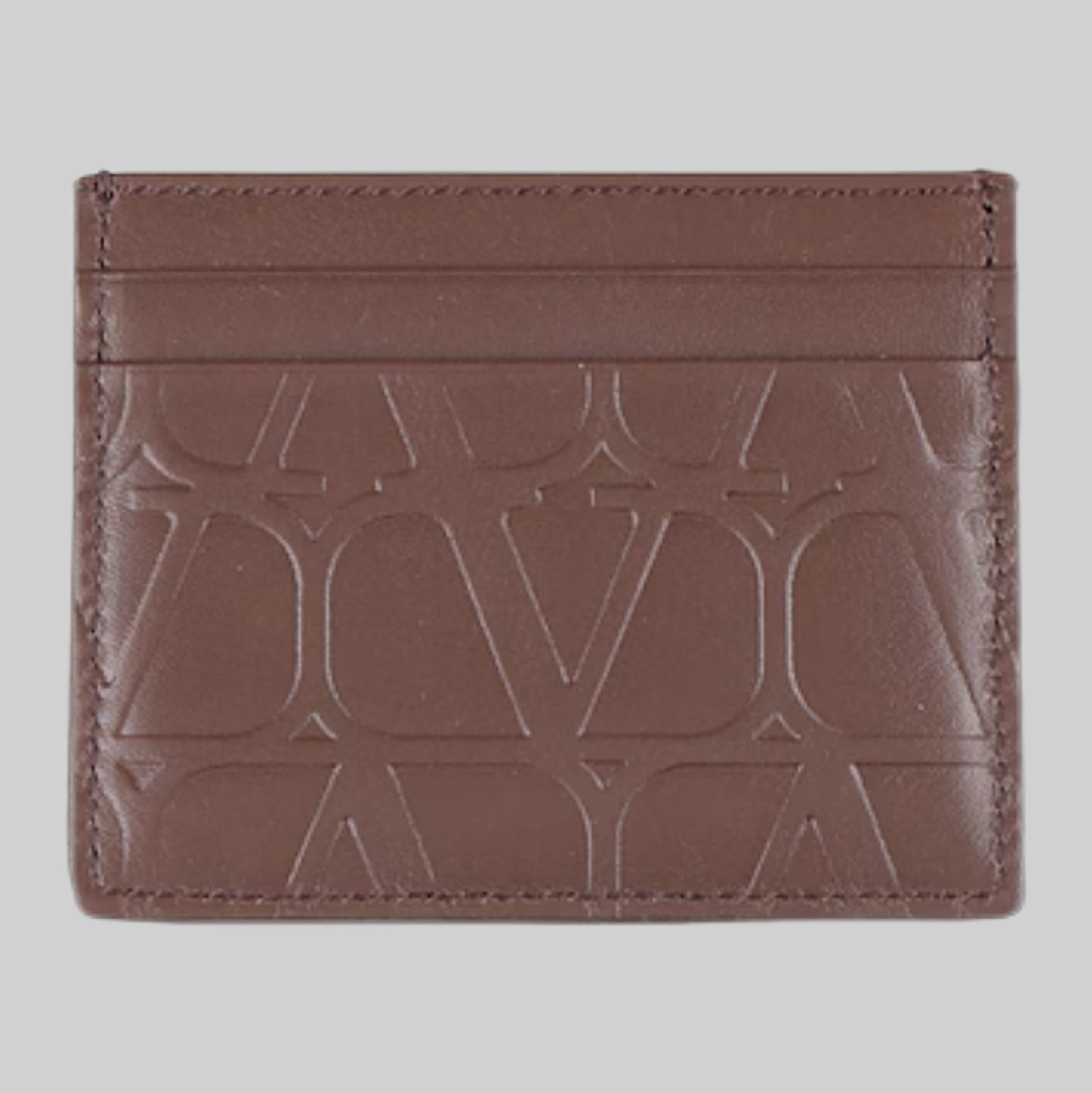 VALENTINO GARAVANI wallet, men, backside, brown