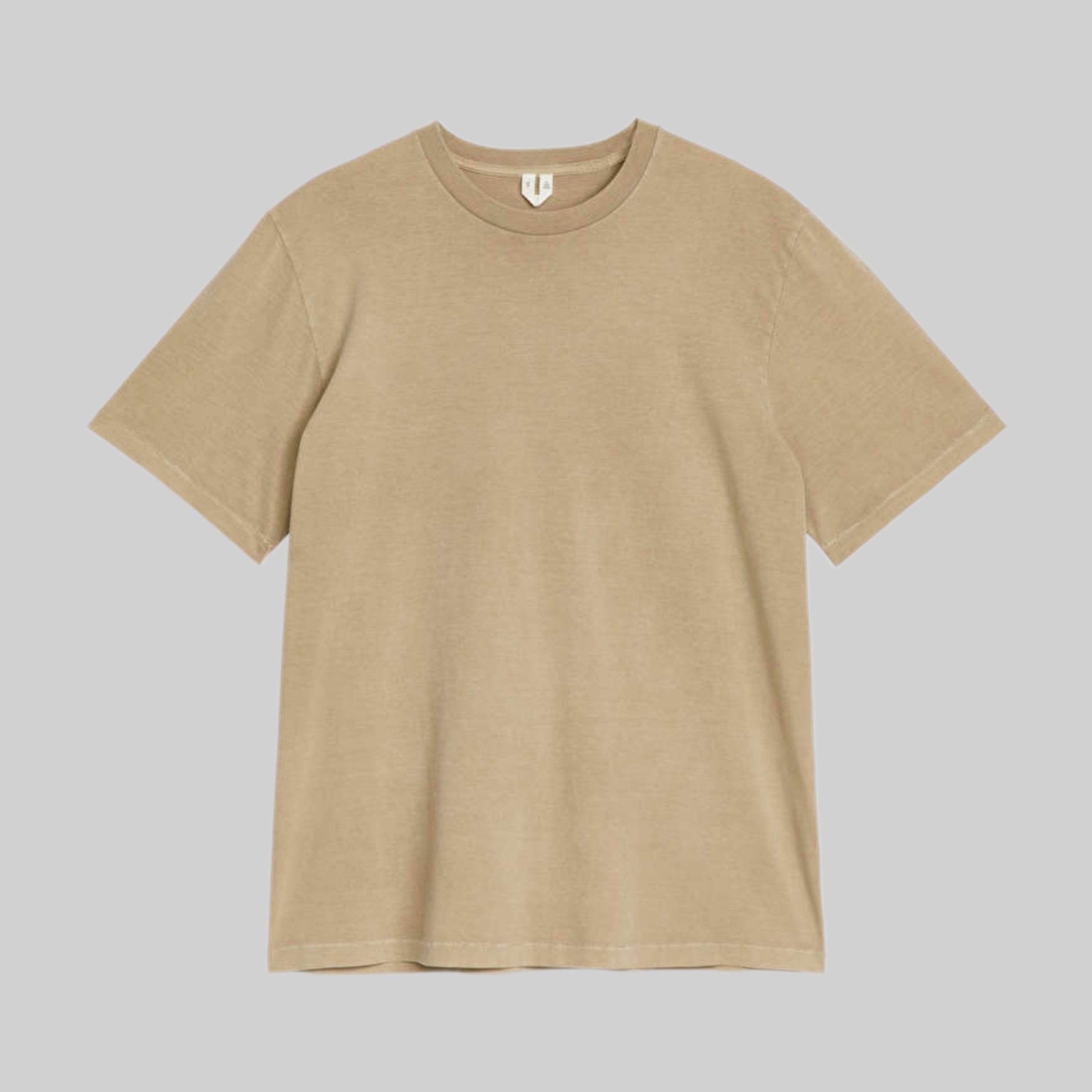 Arket t-shirt, brown, men, frontside