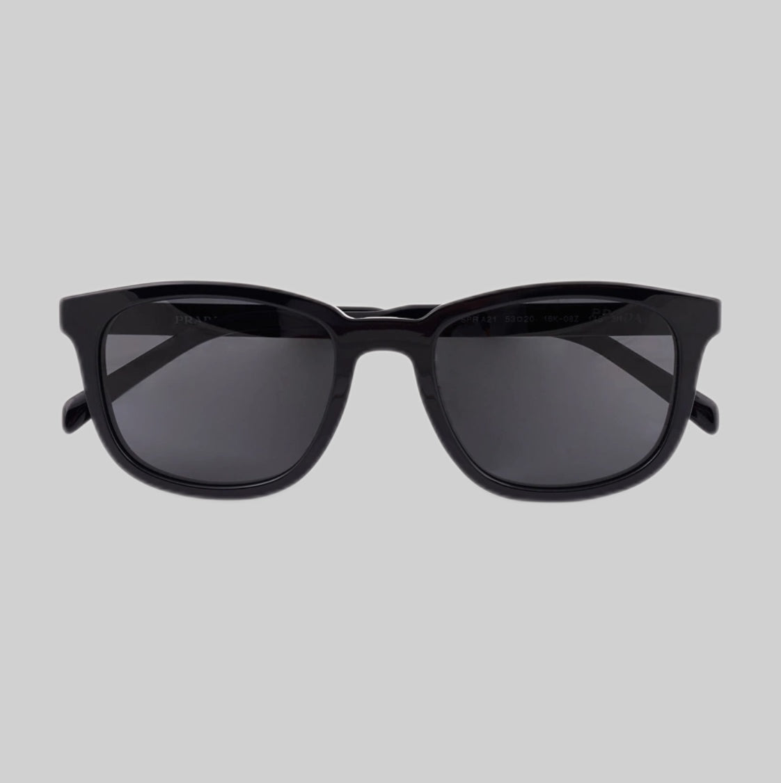 Prada sunglasses, men, frontside, black