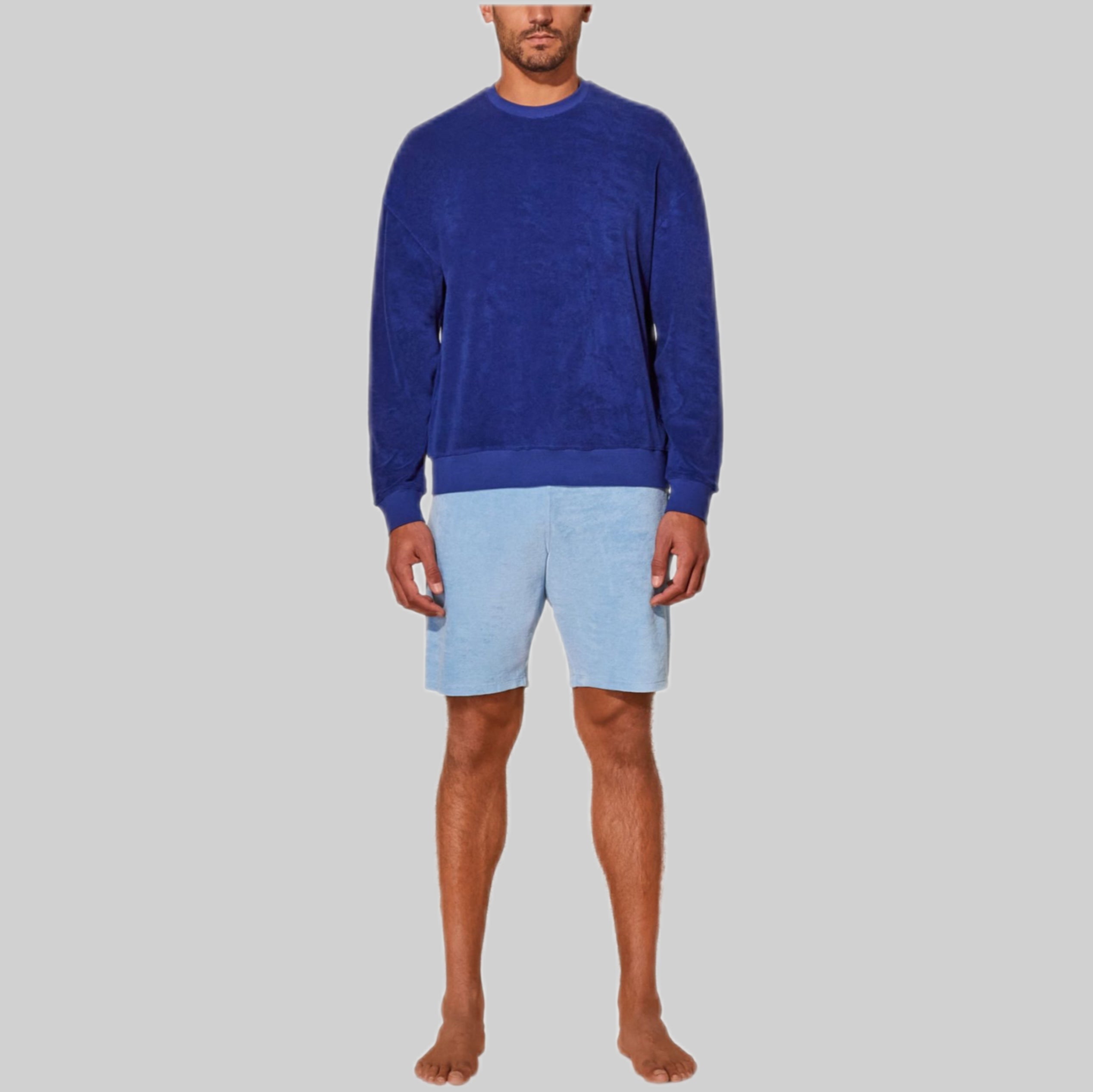 VILEBREQUIN sweater, men, frontside, blue, model