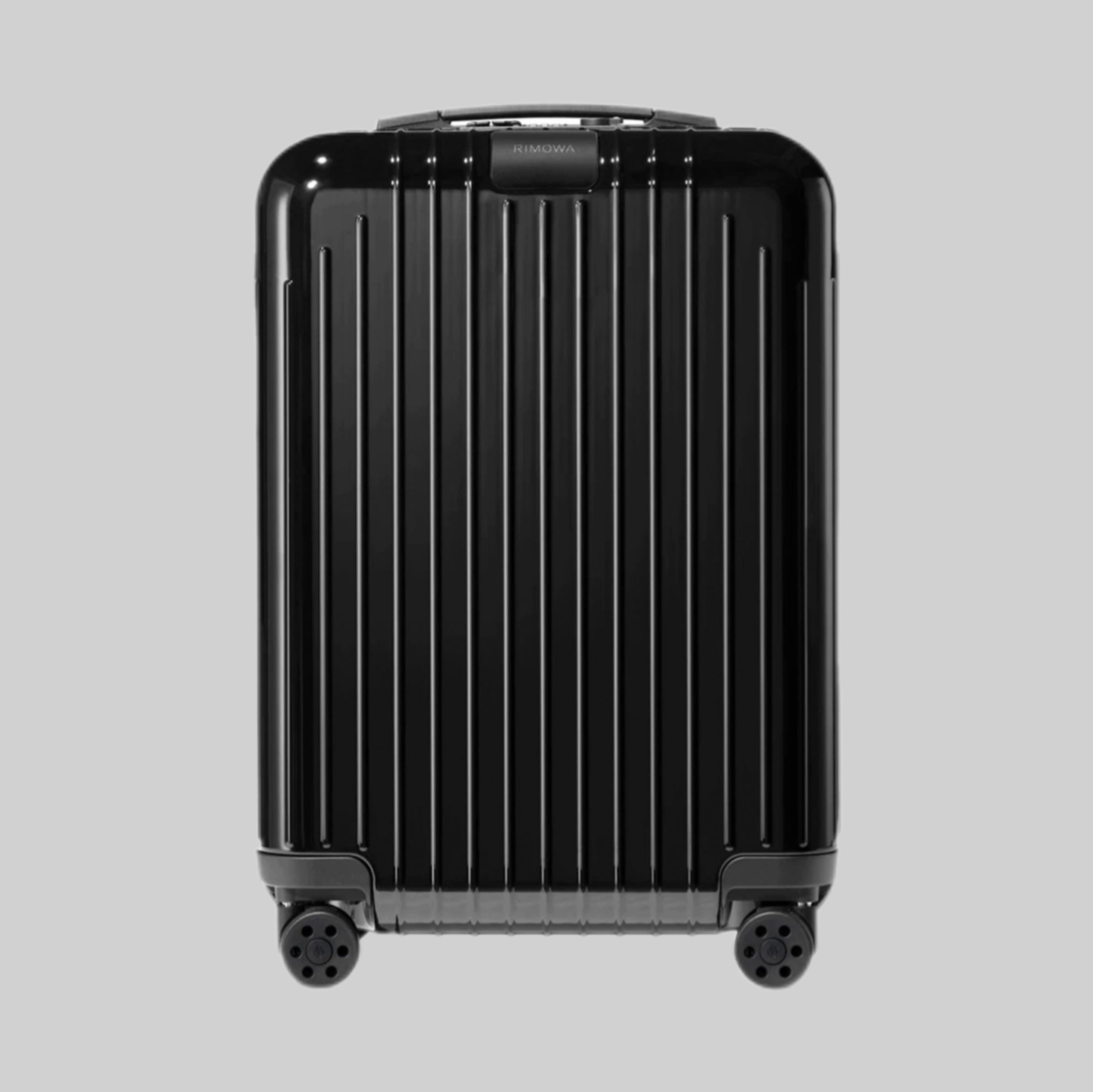 RIMOWA suitcase, men, frontside, black