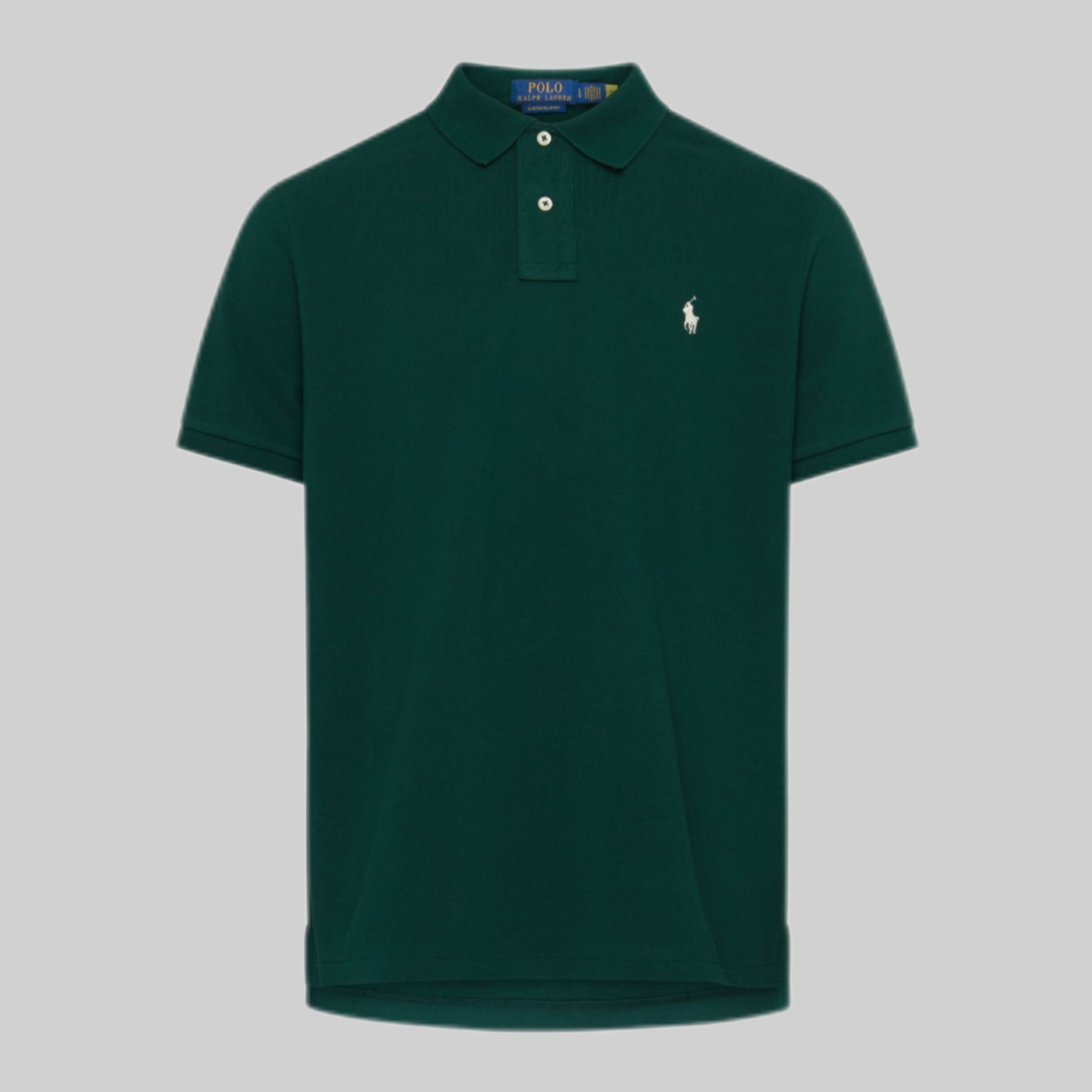 POLO RALPH LAUREN polo shirt, men, frontside, green