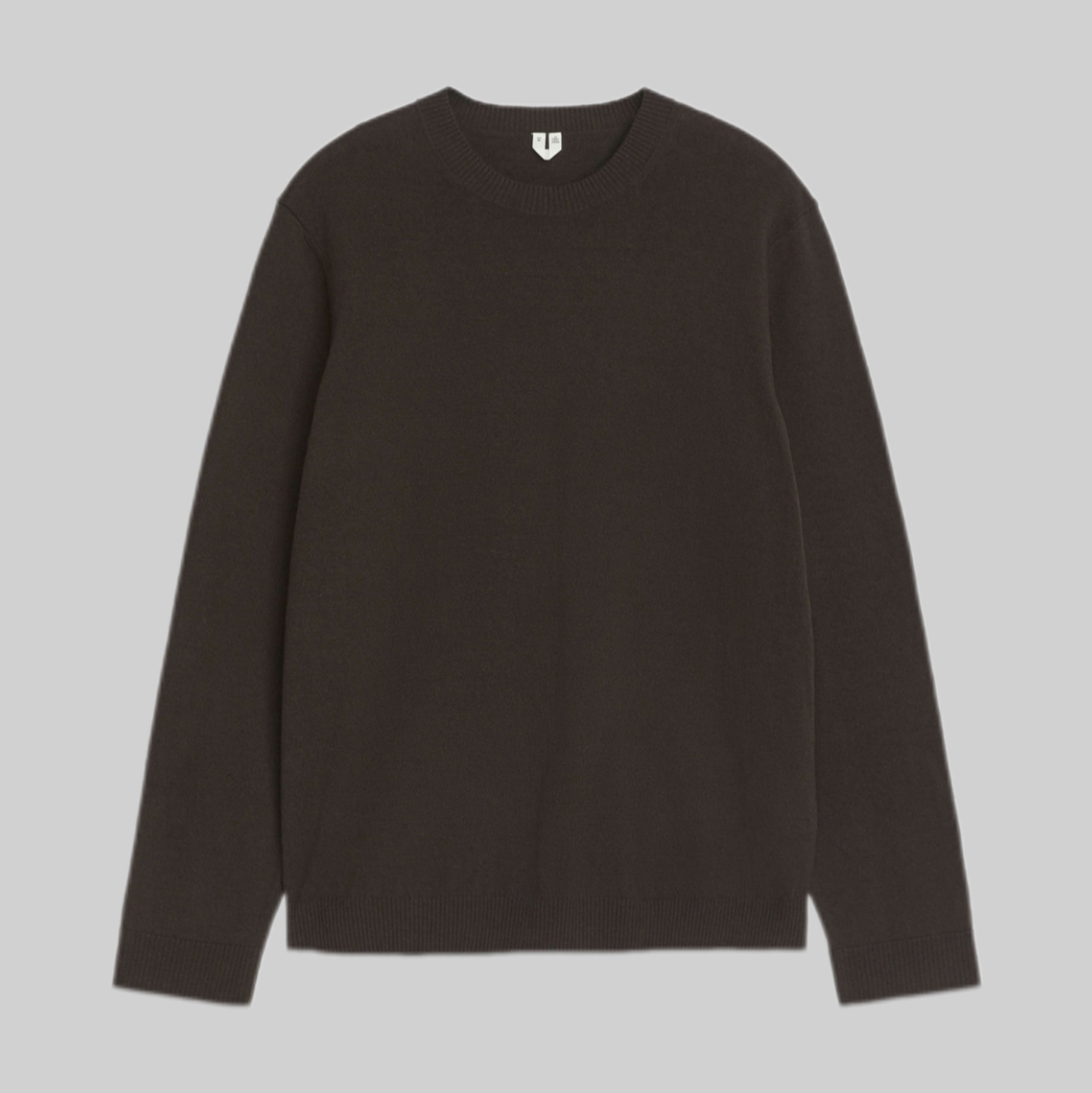 Arket jumper, men, frontside, brown