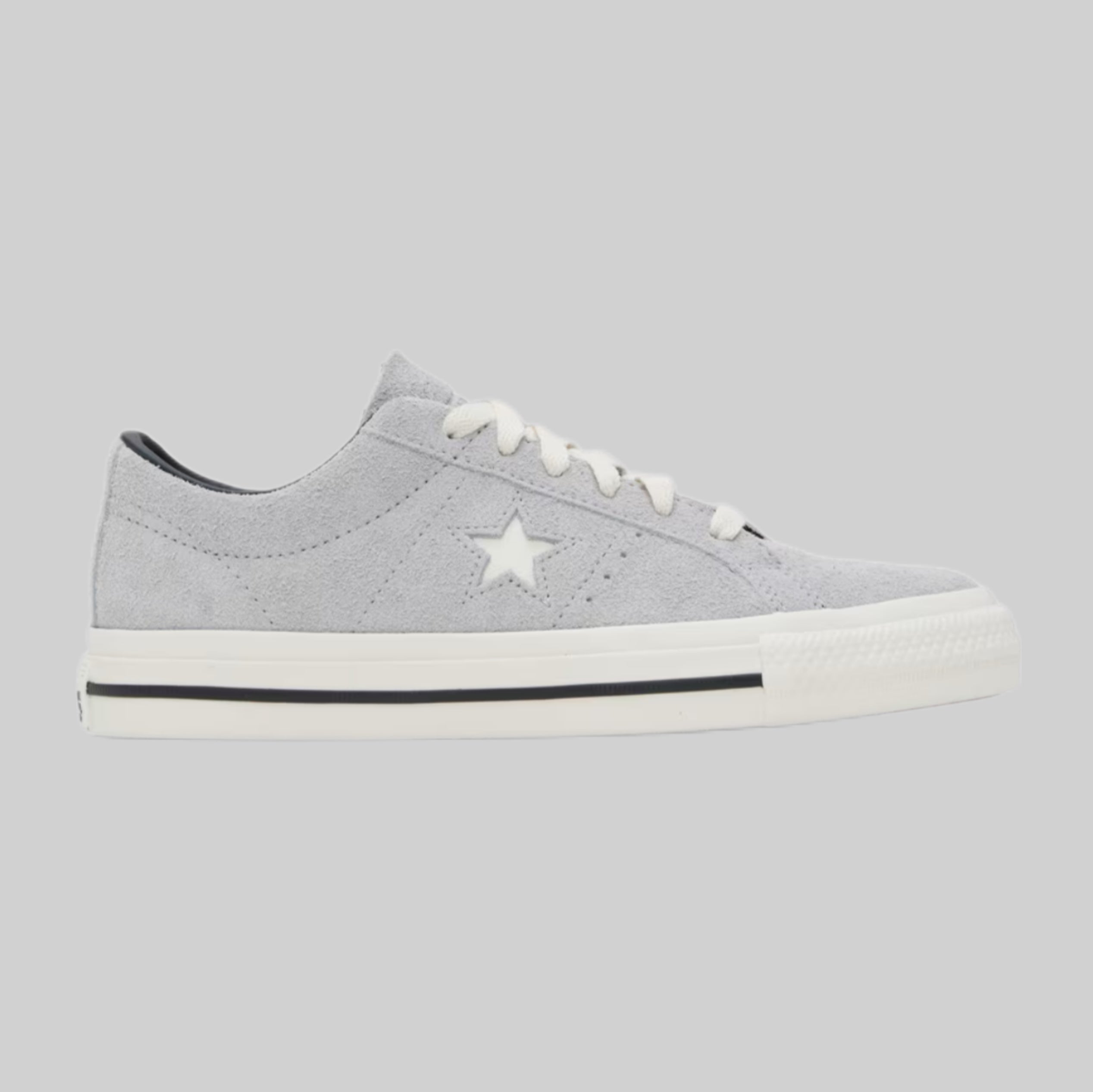 CONVERSE sneakers, gray, fontside, men