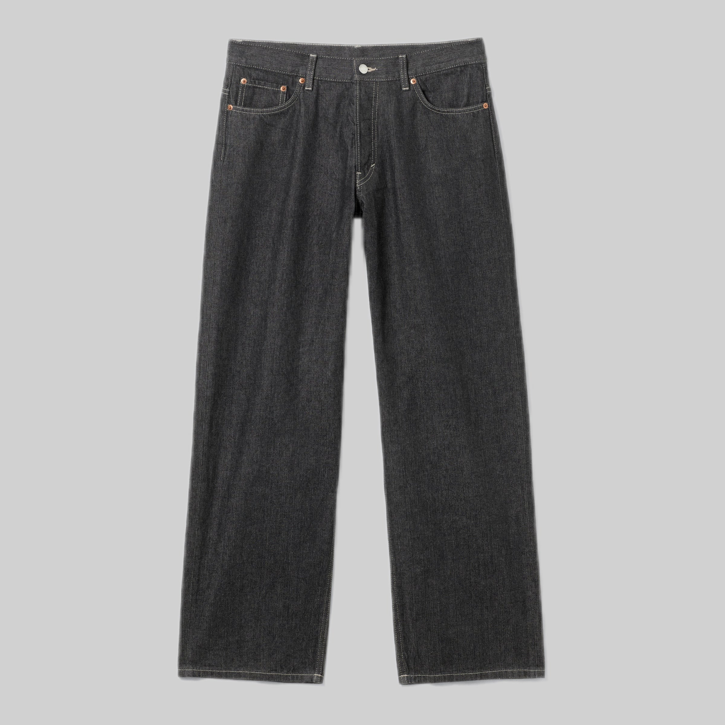 Weekday jeans, men, frontside, gray