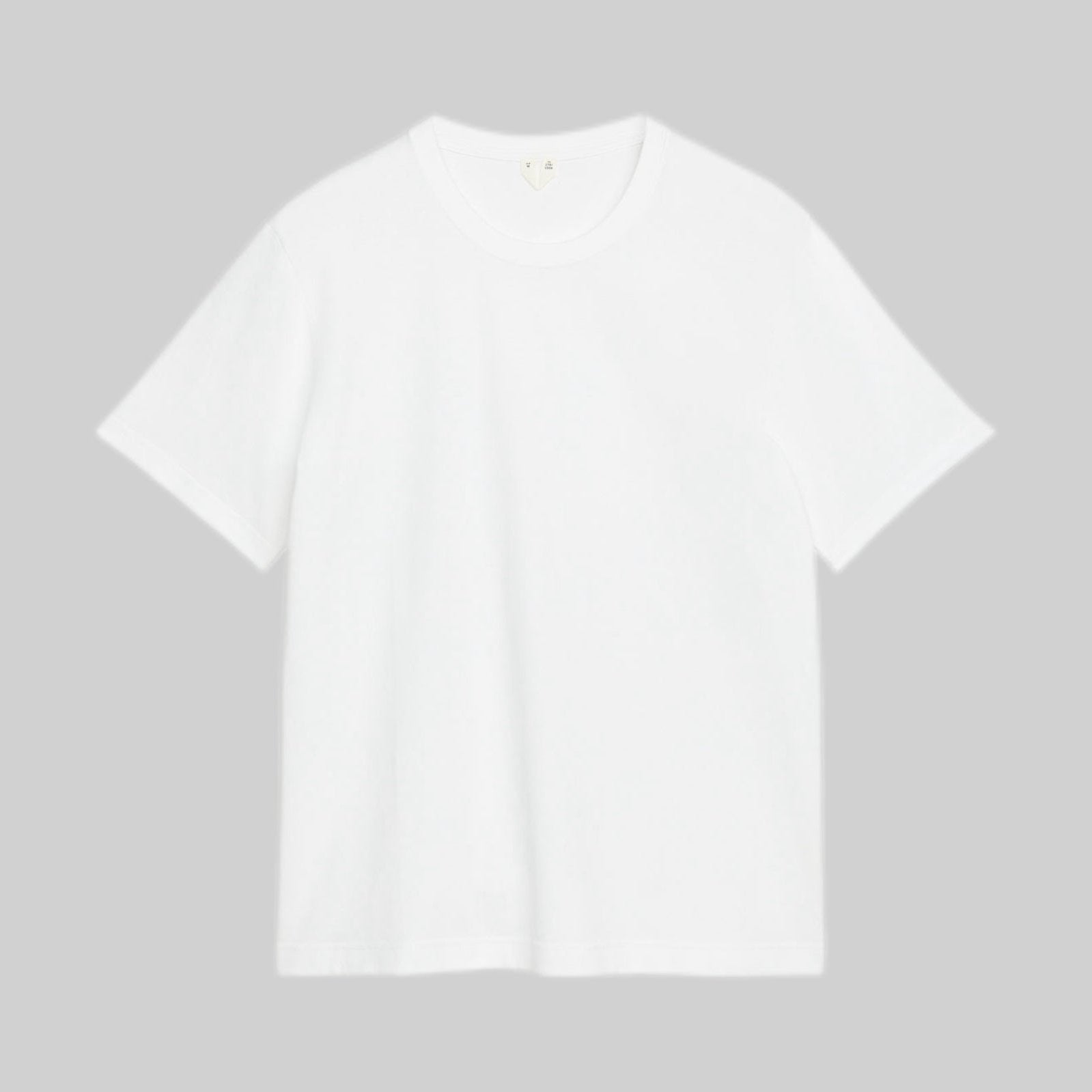 arket t-shirt, white, frontside, men