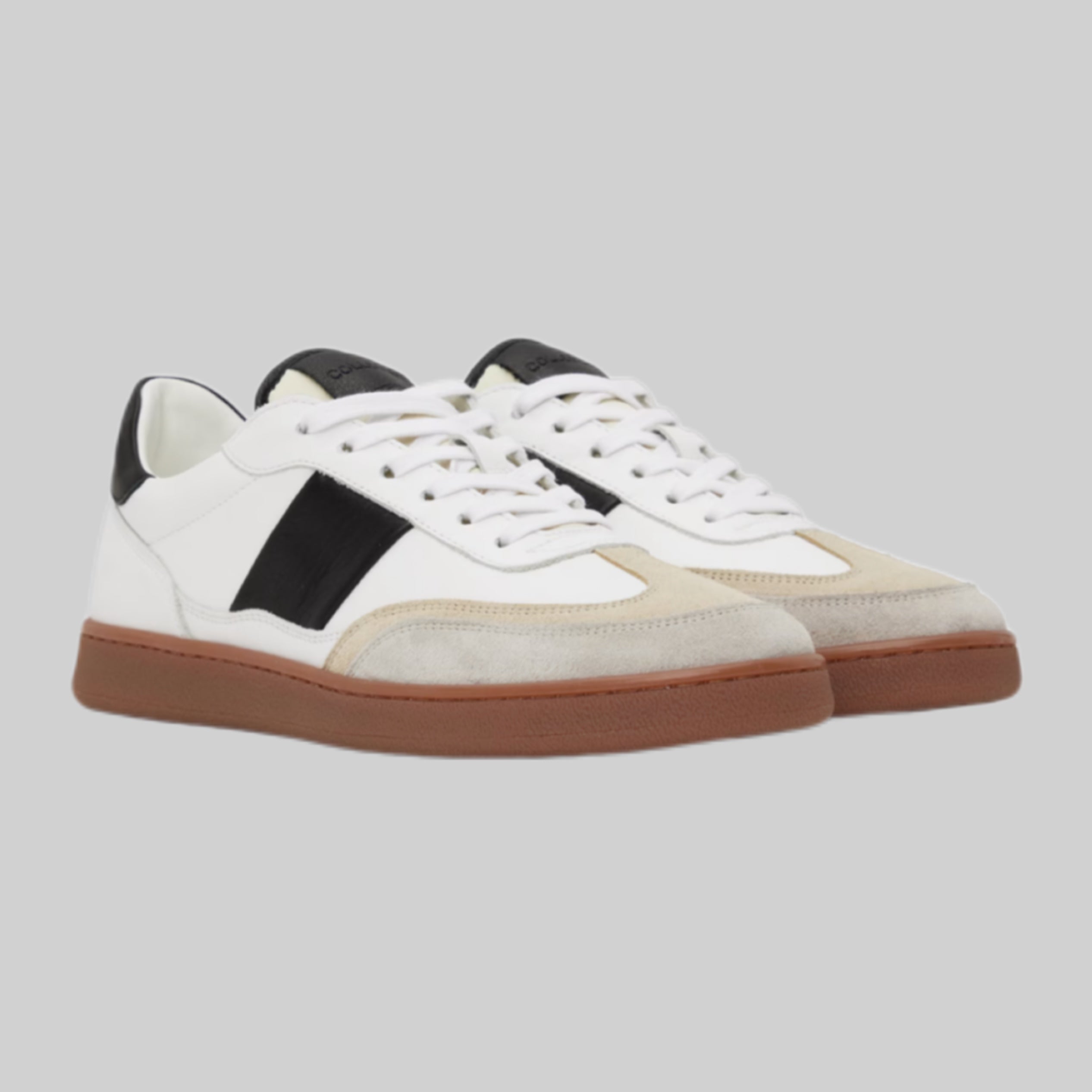 COLLEGIUM sneakers, men, frontside, white and black