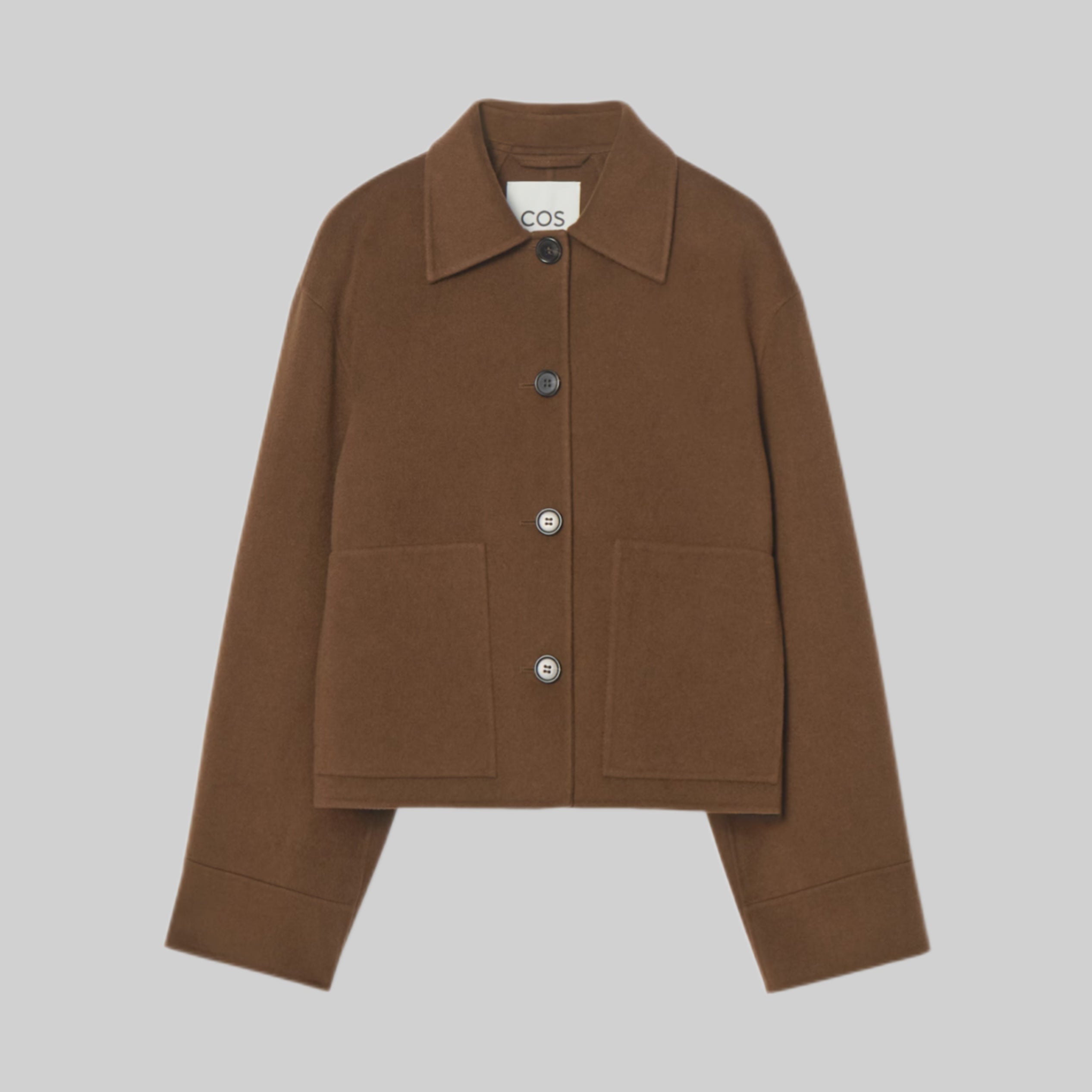 COS jacket, women, fall, brown