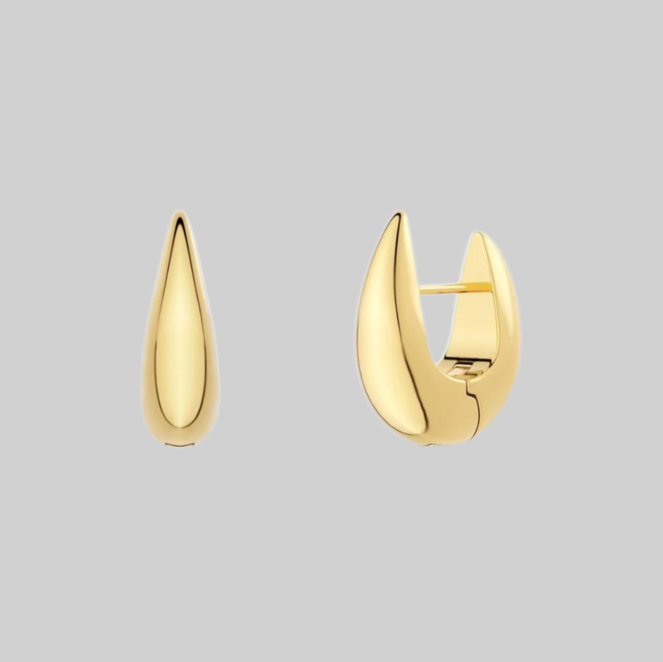 Edblad earrings, women, frontside, gold