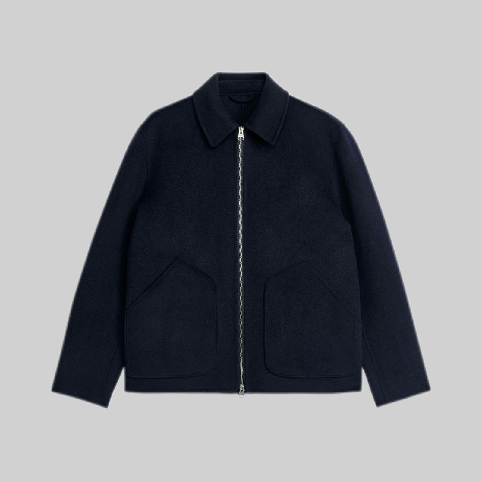 Arket jacket, men, frontside, navy