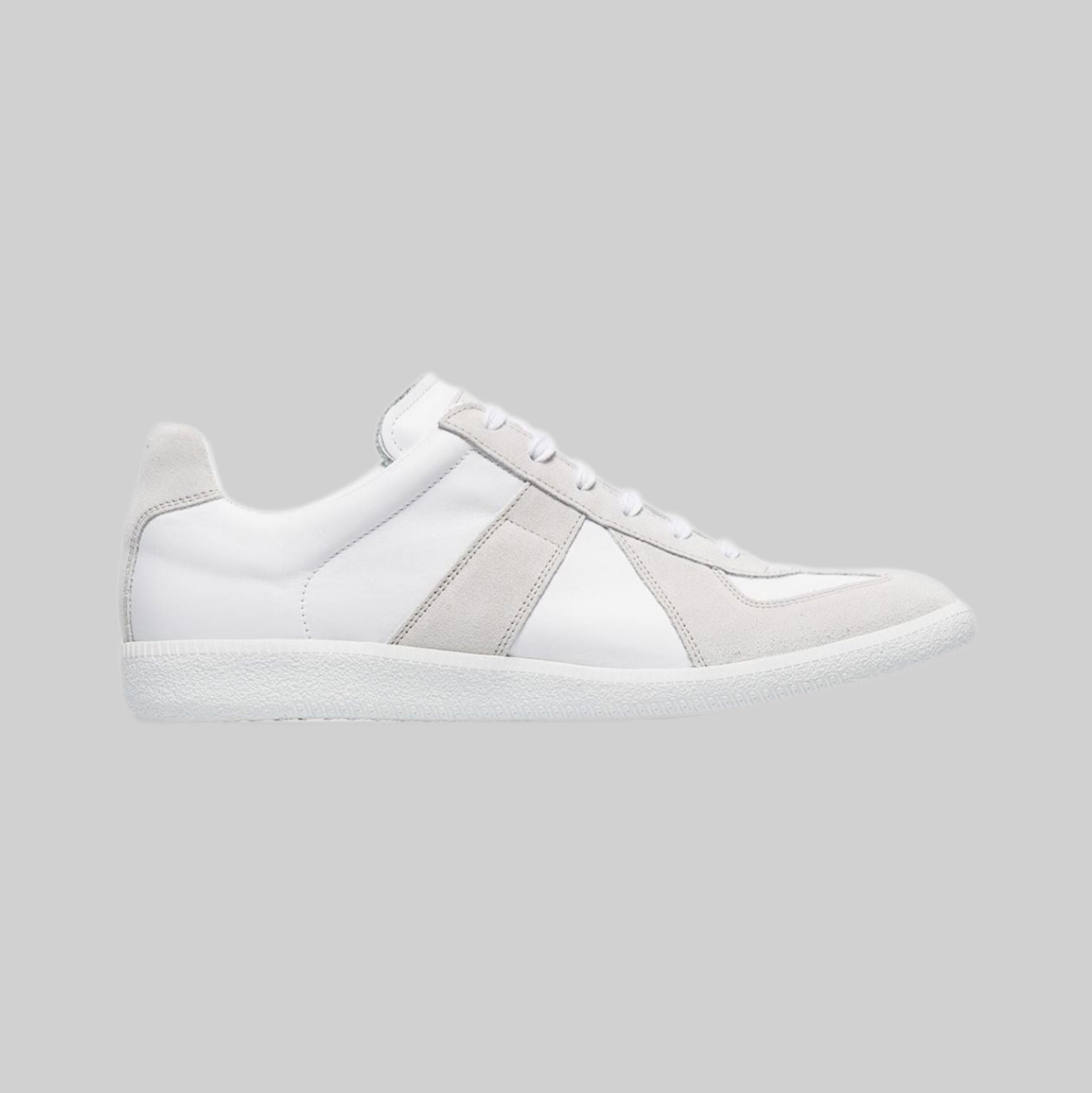 Maison Margiela sneakers, men, frontside, gray, white