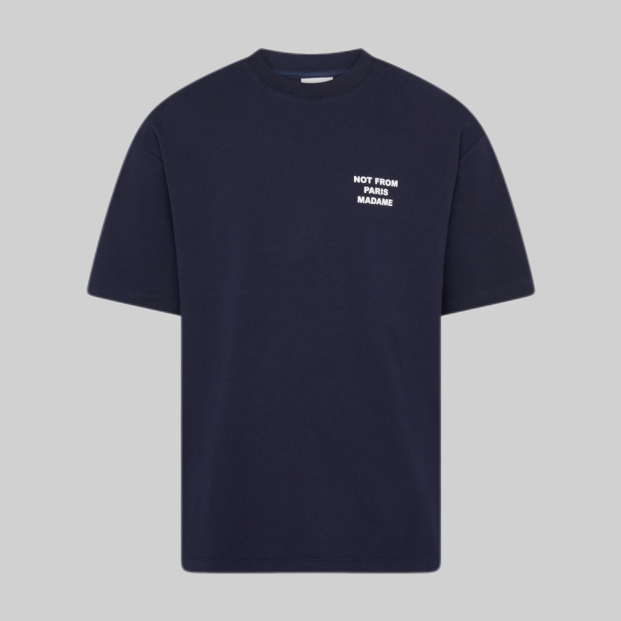 Drôle De Monsieur t-shirt, men, frontside, navy