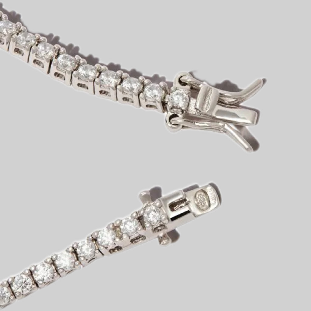  Hatton Labs bracelet, men, silver and dimonds, detailed