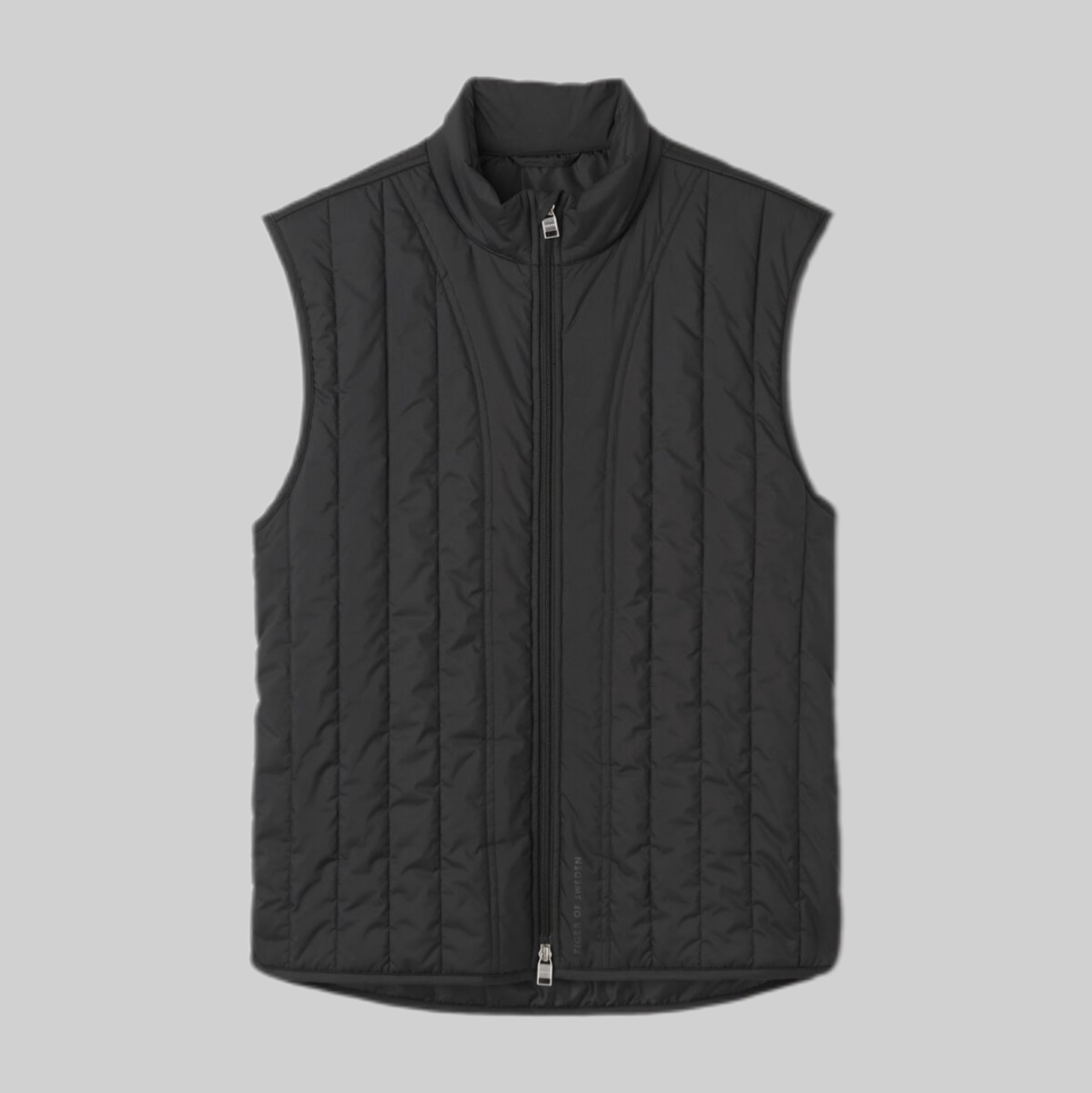 Venner Vest Dark Grey Quilted