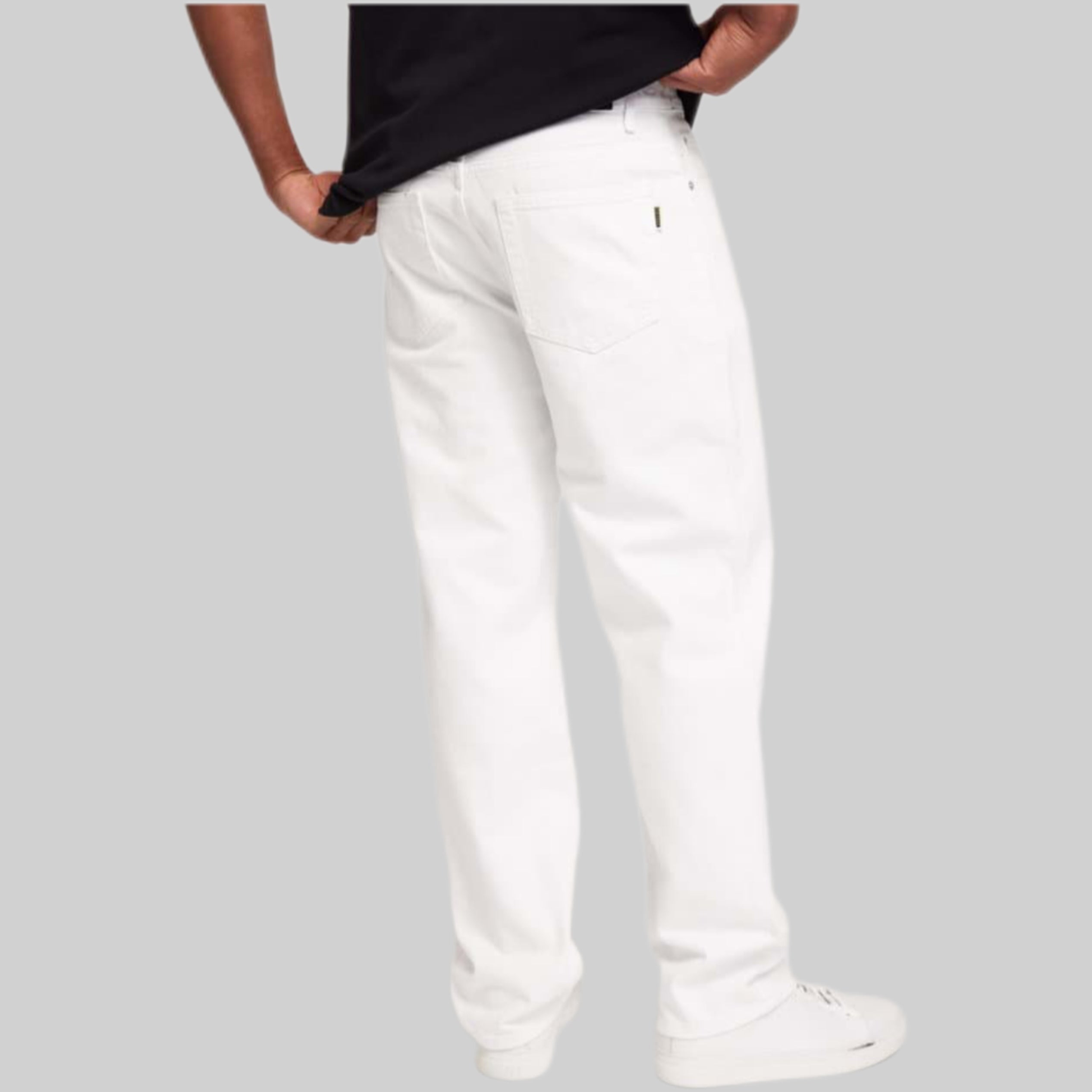 White Jeans Loose Fit